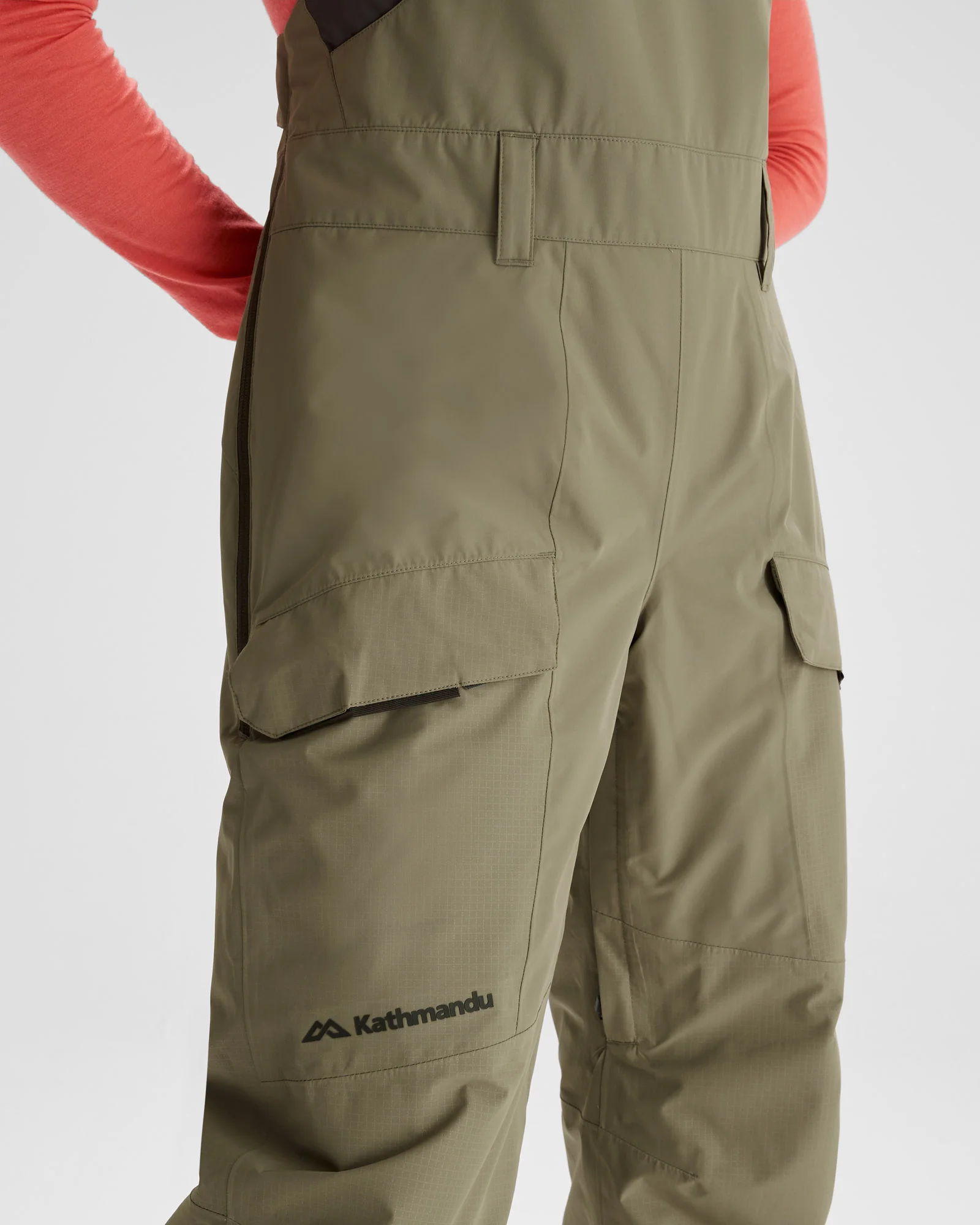 PWDR-Days Women's 2-layer Insulated Bib Pants - Beech - Image 6