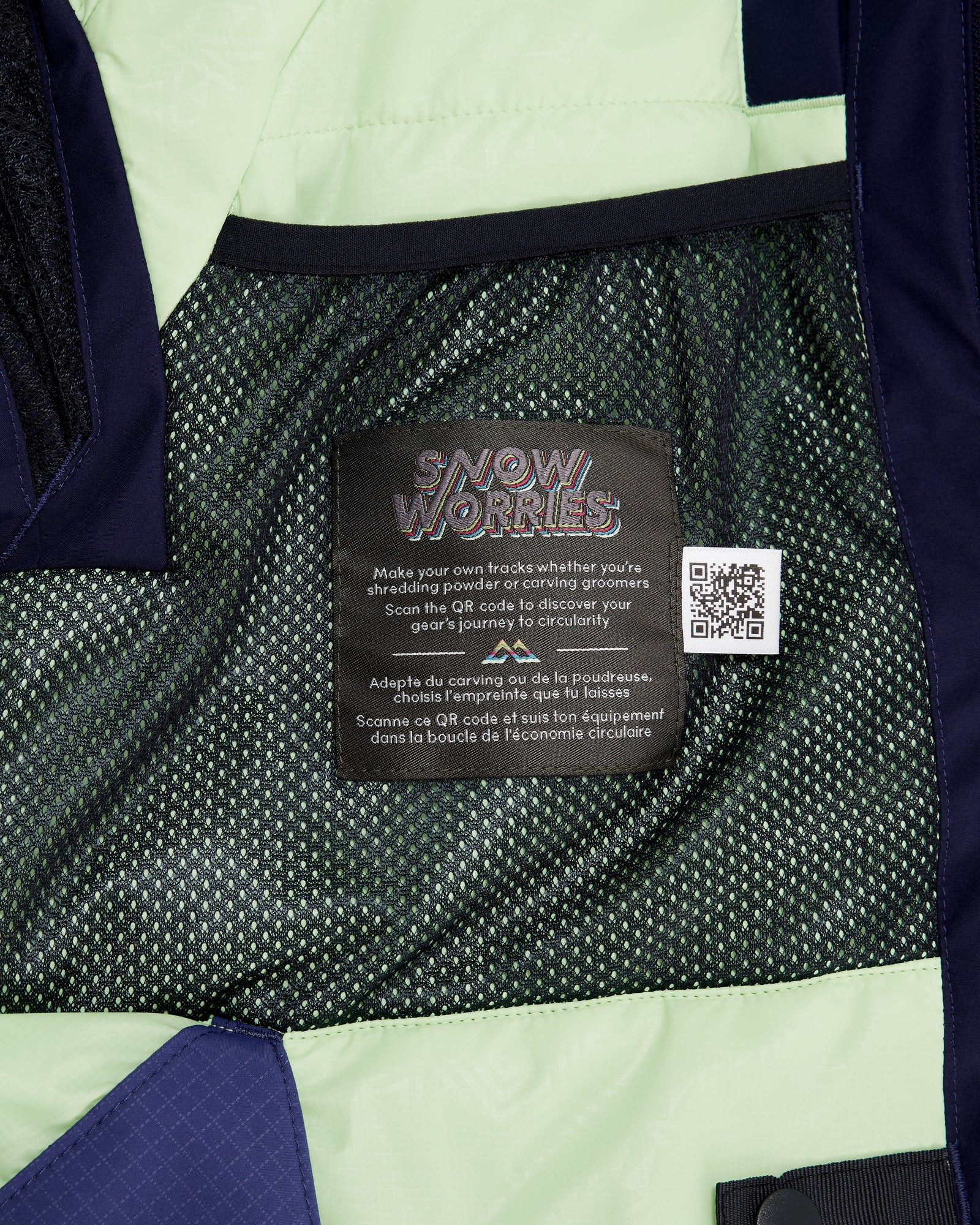 Women's PWDR-Days 2L Insulated Snow Jacket - Dark Horizon/Horizon Line - Image 13