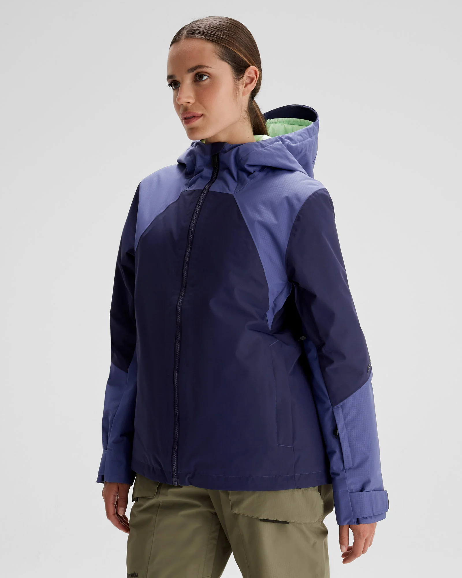 Women's PWDR-Days 2L Insulated Snow Jacket - Dark Horizon/Horizon Line - Image 3
