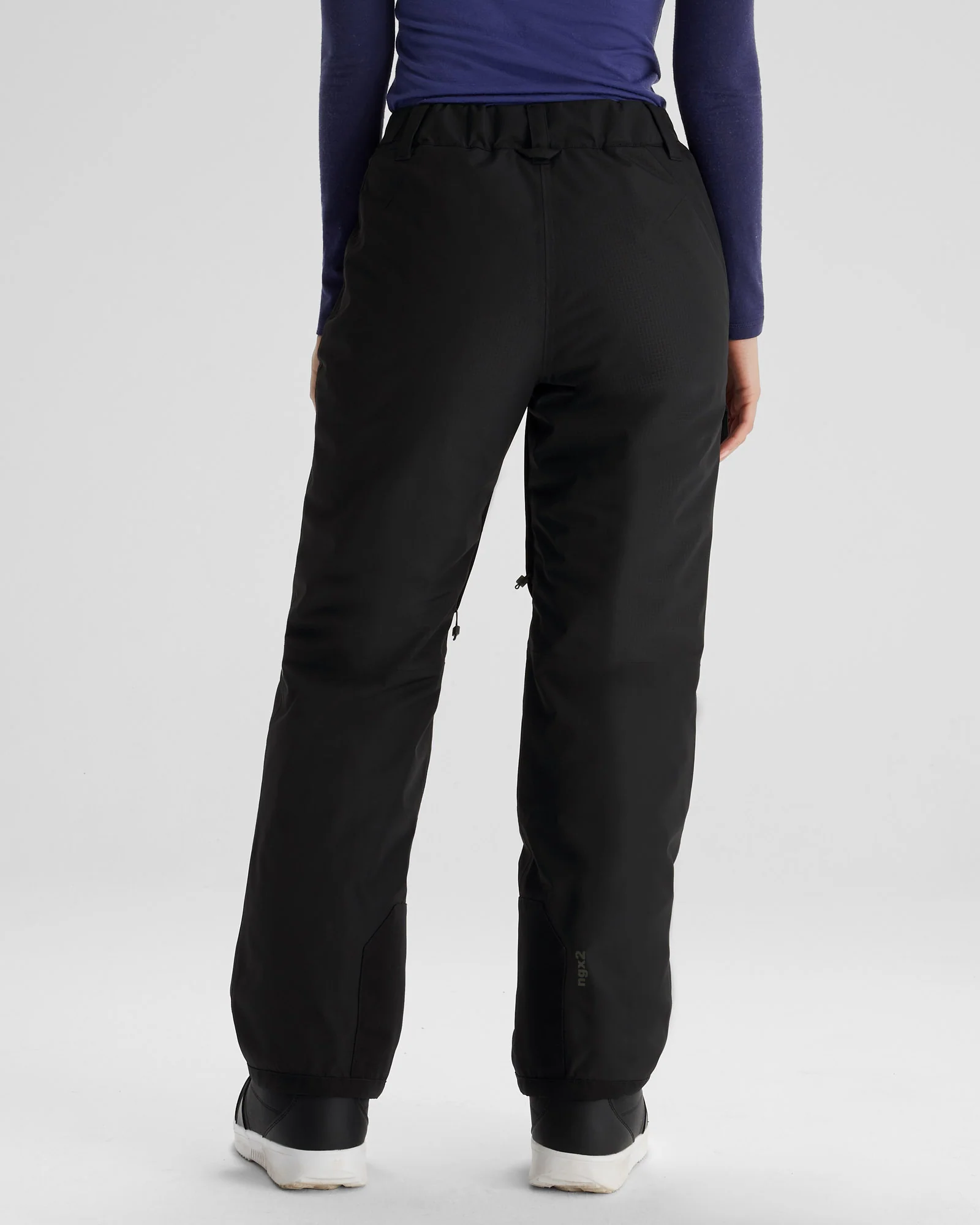 Women's PWDR-Days 2L Insulated Snow Pants - Black Stingray - Image 11