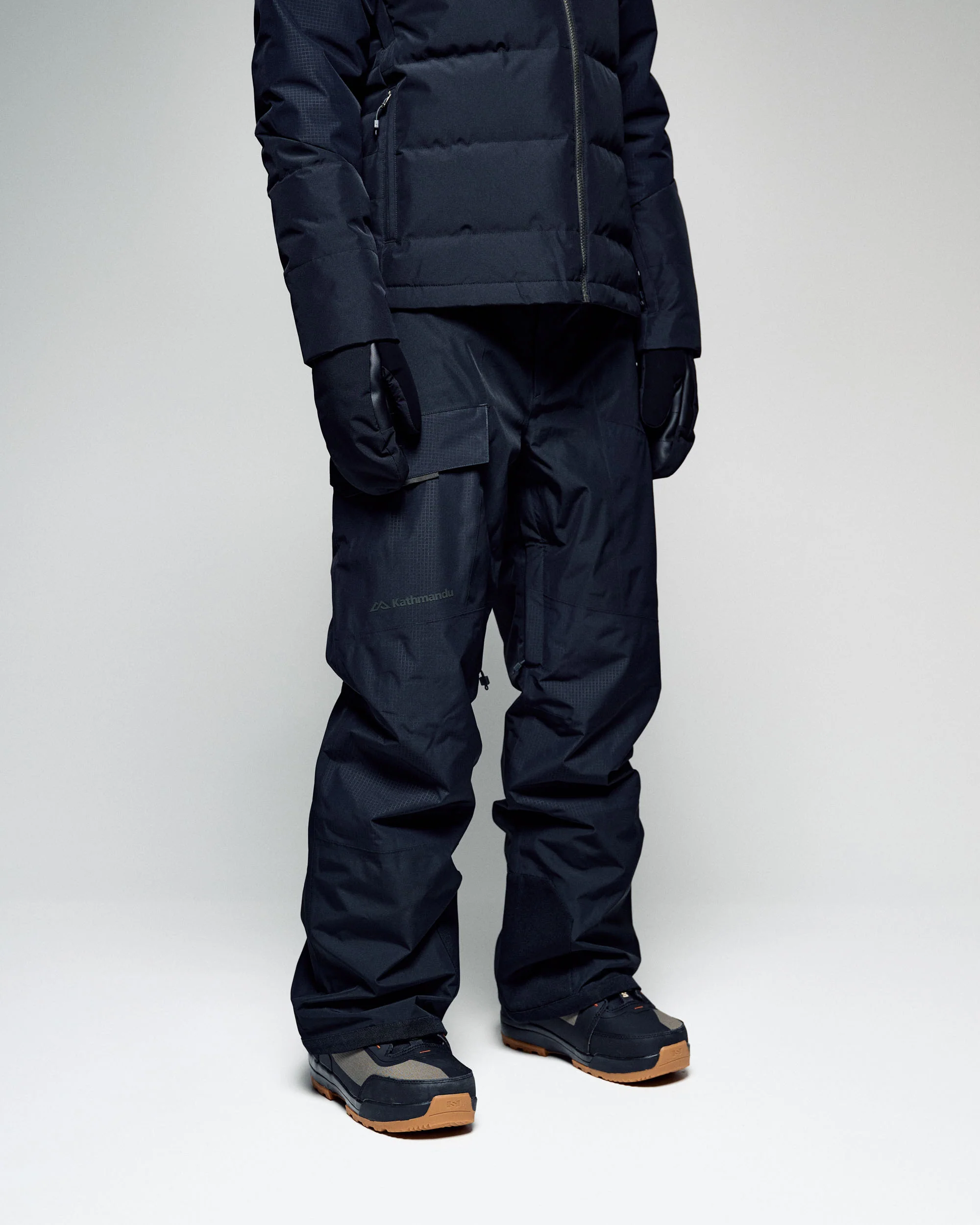 Women's PWDR-Days 2L Insulated Snow Pants - Black Stingray - Image 3