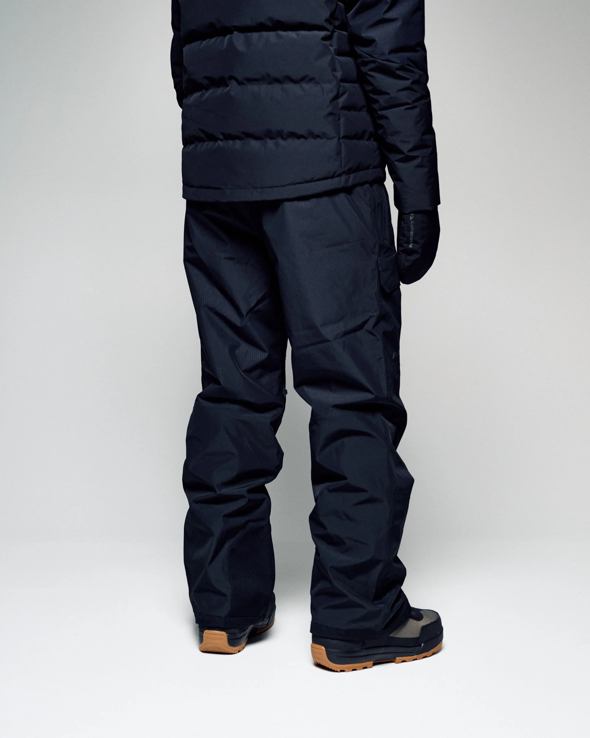 Women's PWDR-Days 2L Insulated Snow Pants - Black Stingray - Image 5