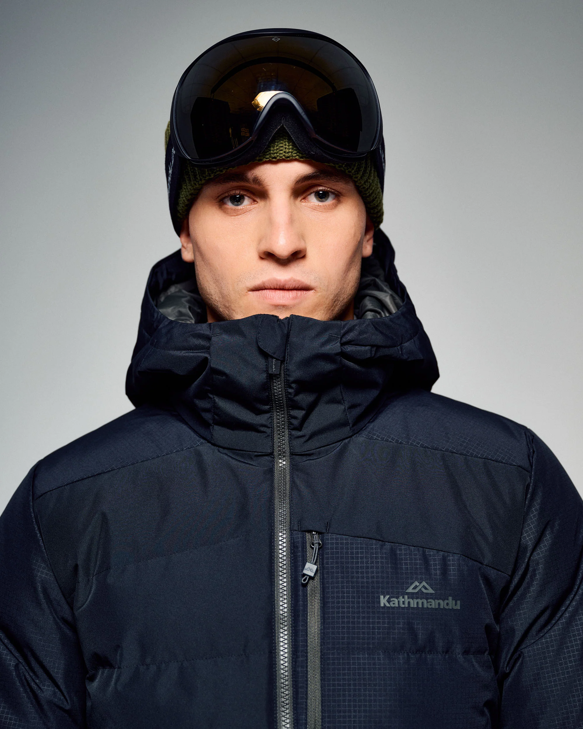 Men's PWDR-Days Down Snow Jacket - Black Stingray - Image 16