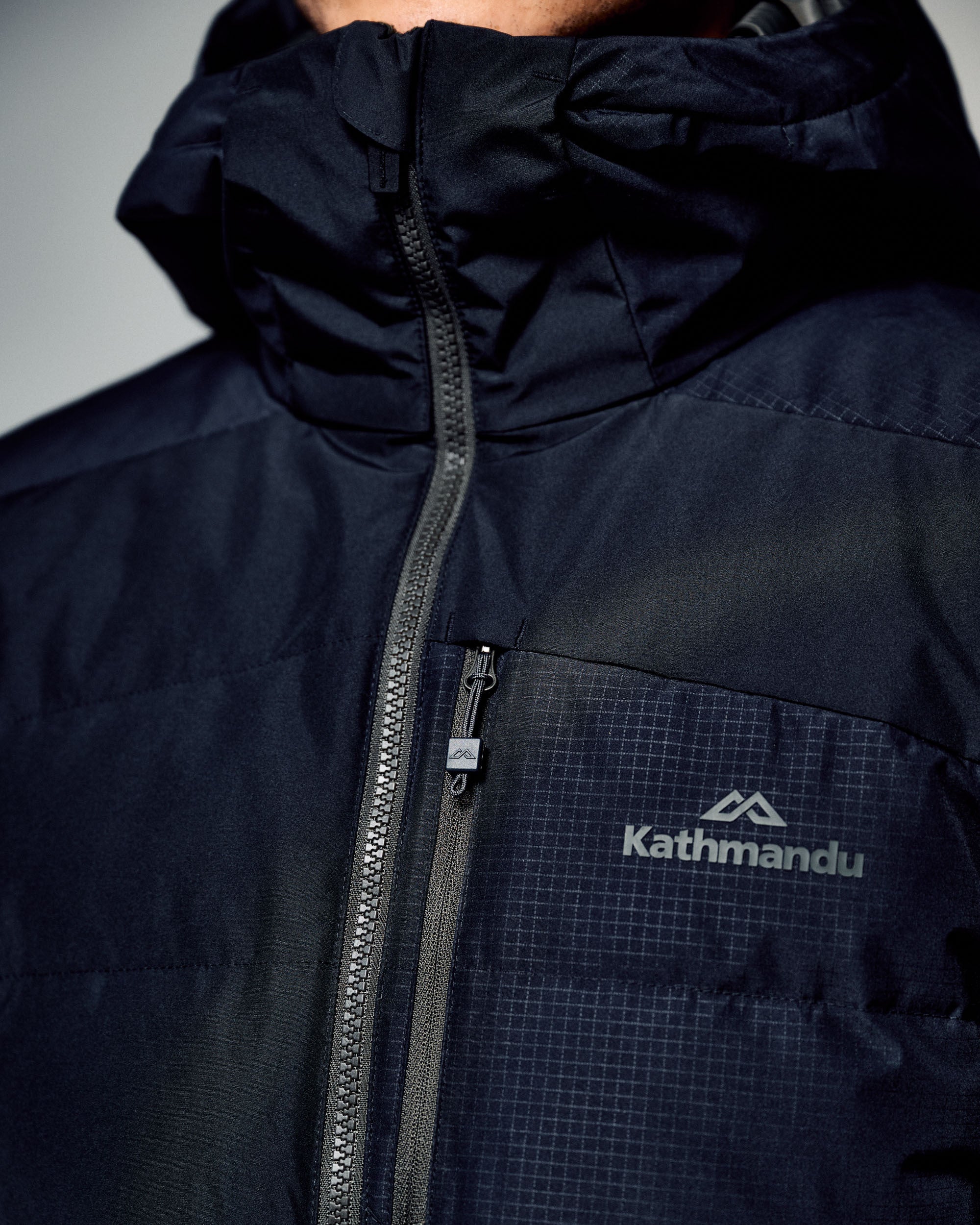 Men's PWDR-Days Down Snow Jacket - Black Stingray - Image 17