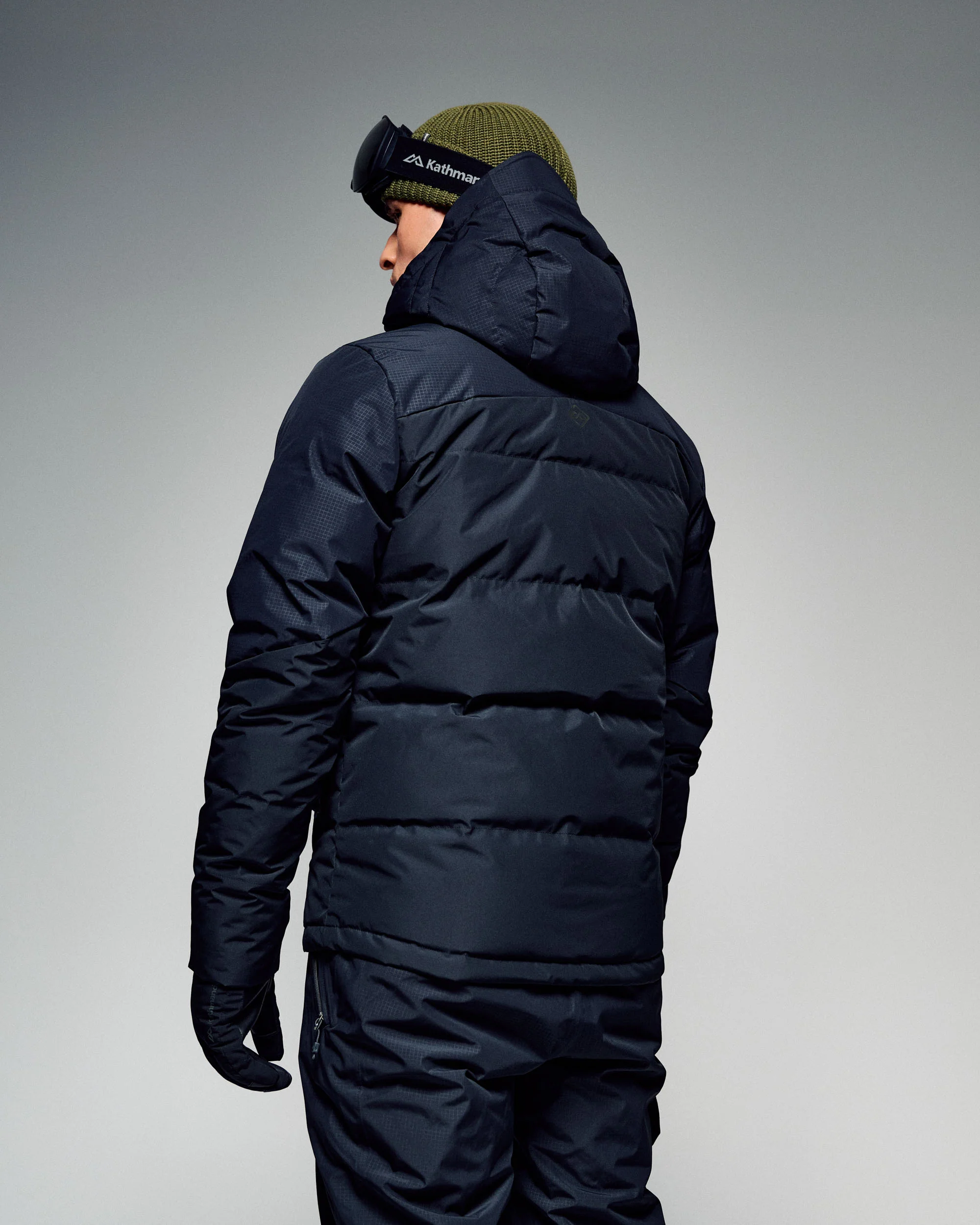 Men's PWDR-Days Down Snow Jacket - Black Stingray - Image 20