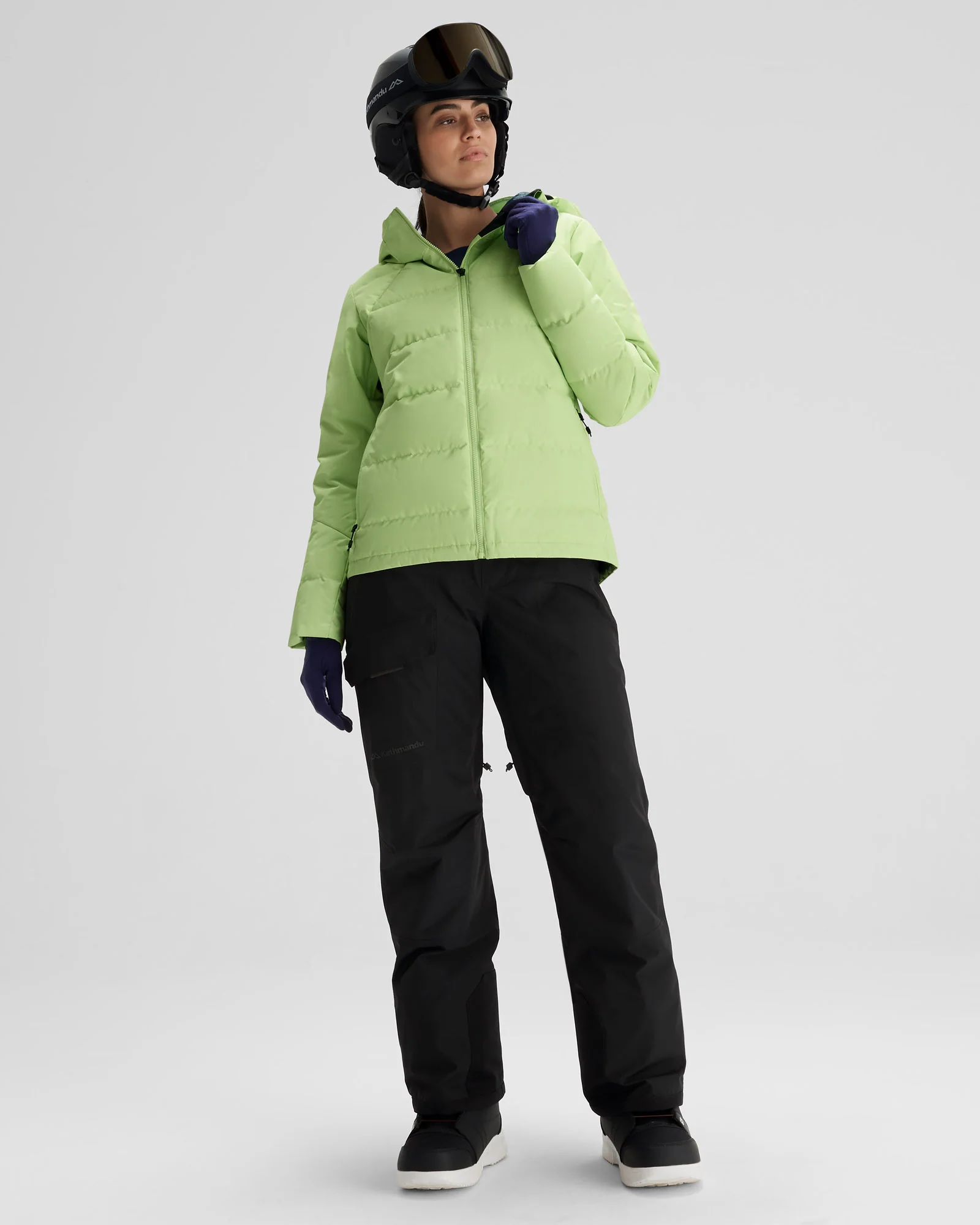 PWDR-Days Snow Helmet - Adults - Black Stingray - Image 11