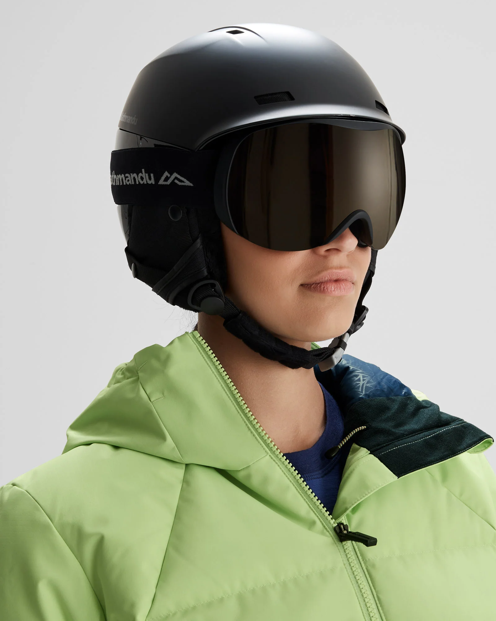 PWDR-Days Snow Helmet - Adults - Black Stingray - Image 4
