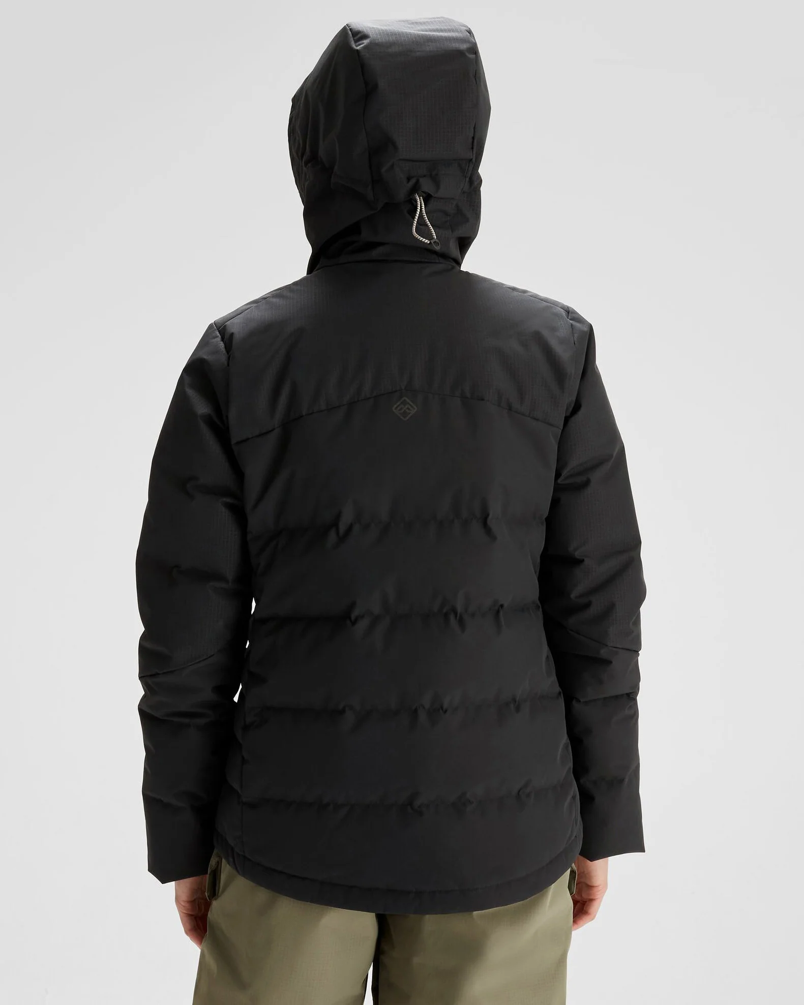 Women's PWDR-Days Down Snow Jacket - Black Stingray - Image 4