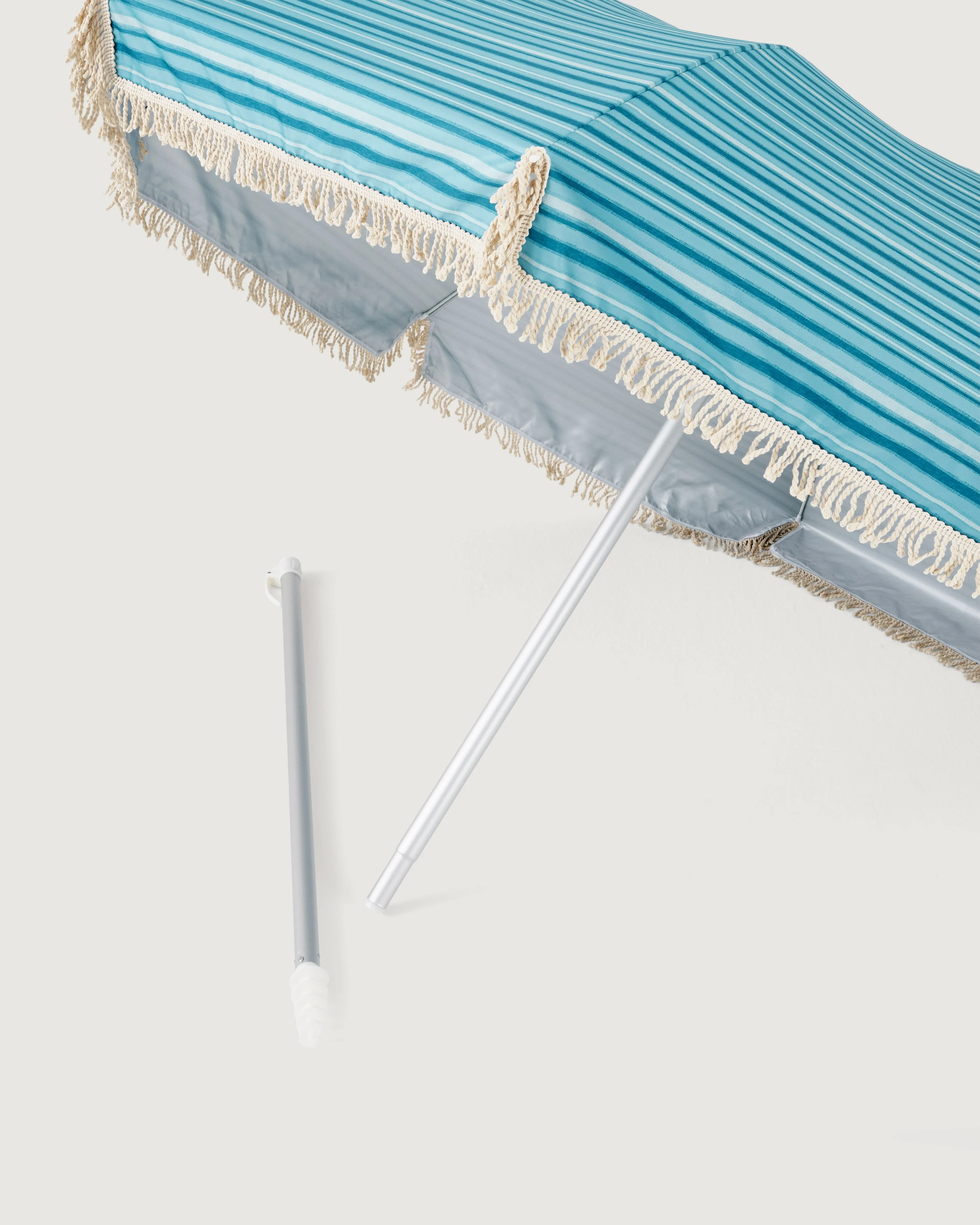 Retreat Beach Umbrella - Cove Stripe - Image 3