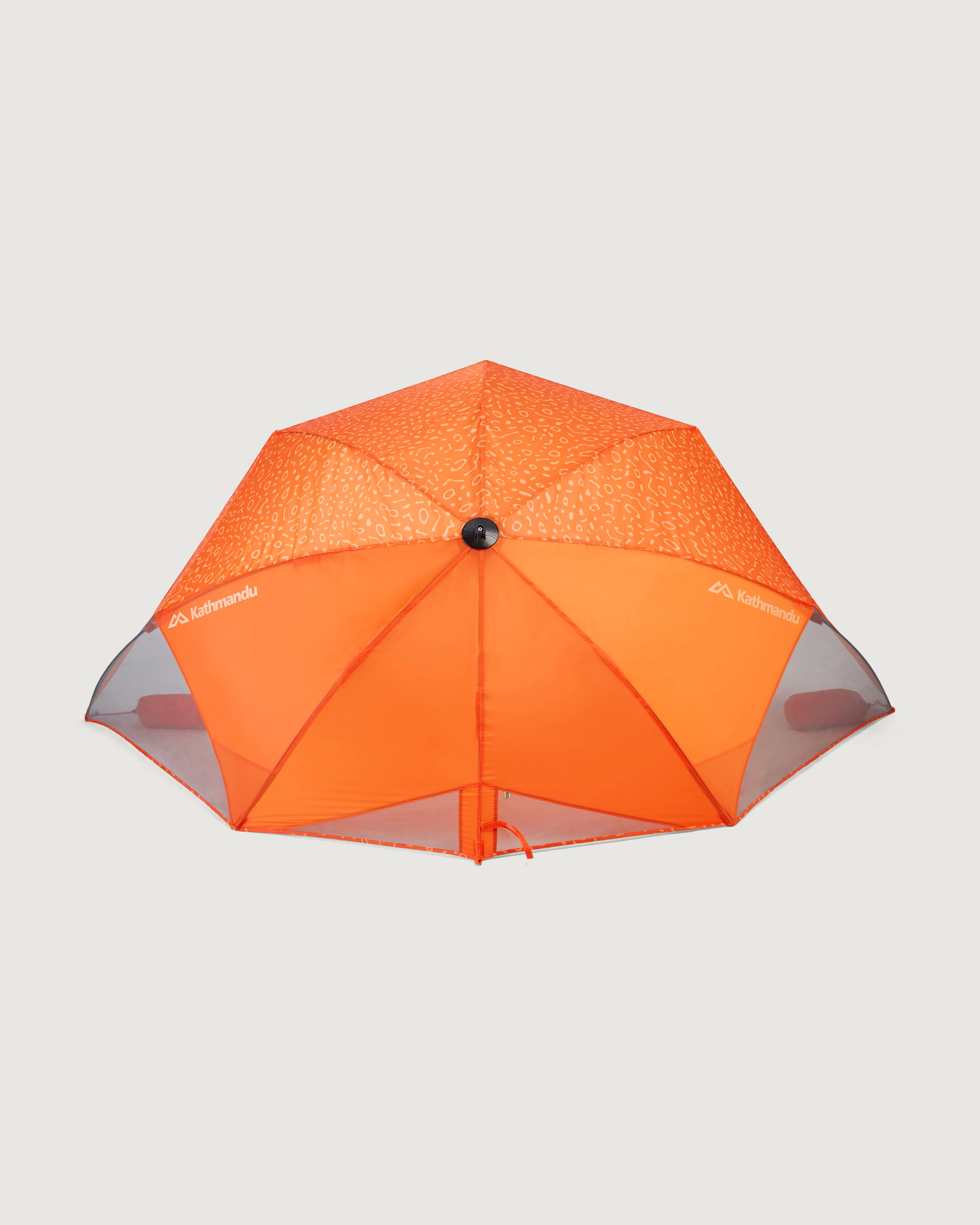 Retreat Umbrella Beach Shelter - Alpenglow/Lolly Manta Print - Image 2