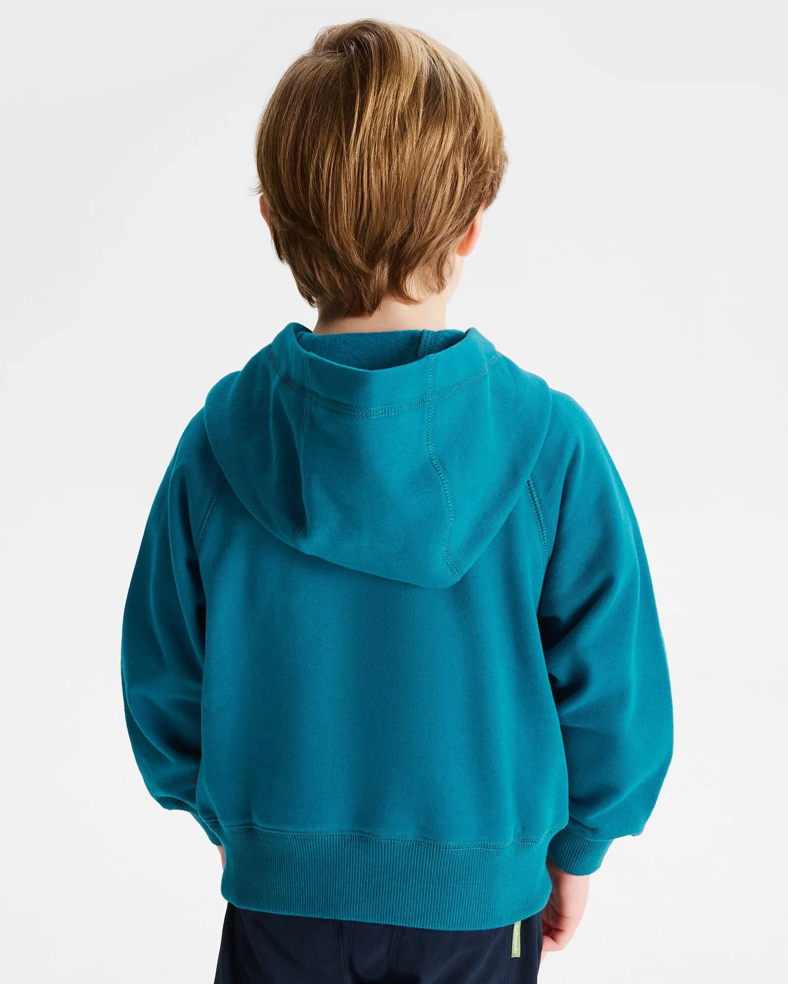 Kids' Retro Logo LT BB Hoodie - Dark Eddy - Image 3