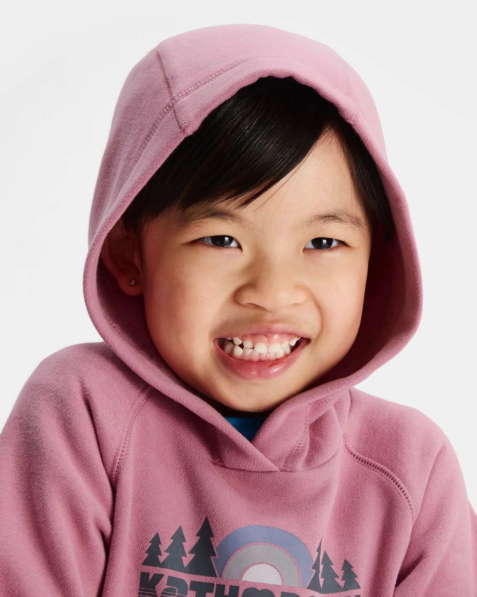 Kids' Retro Logo LT BB Hoodie - Orchid - Image 4