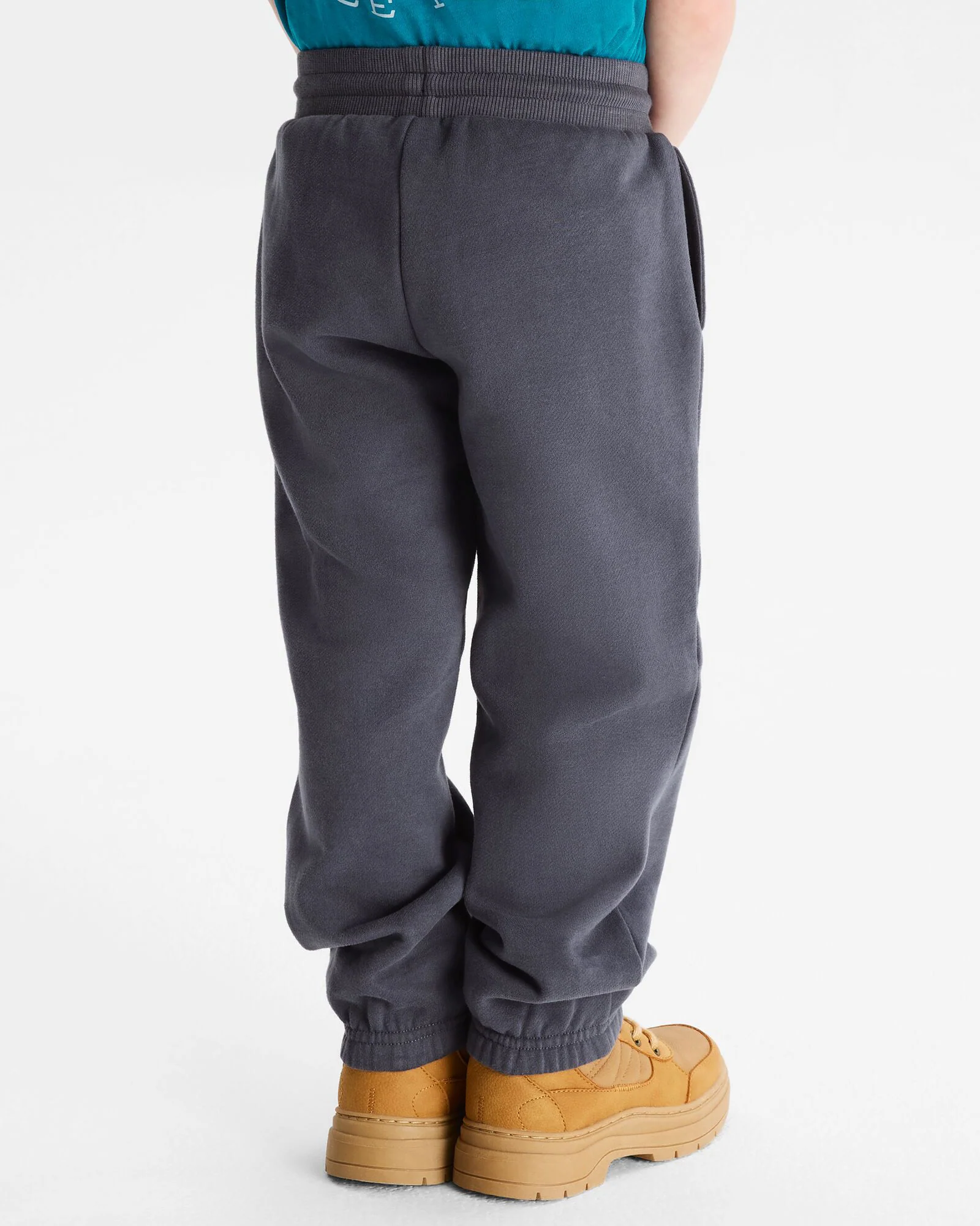 Retro Logo Kids LT BB Joggers - Mid Navy - Image 3