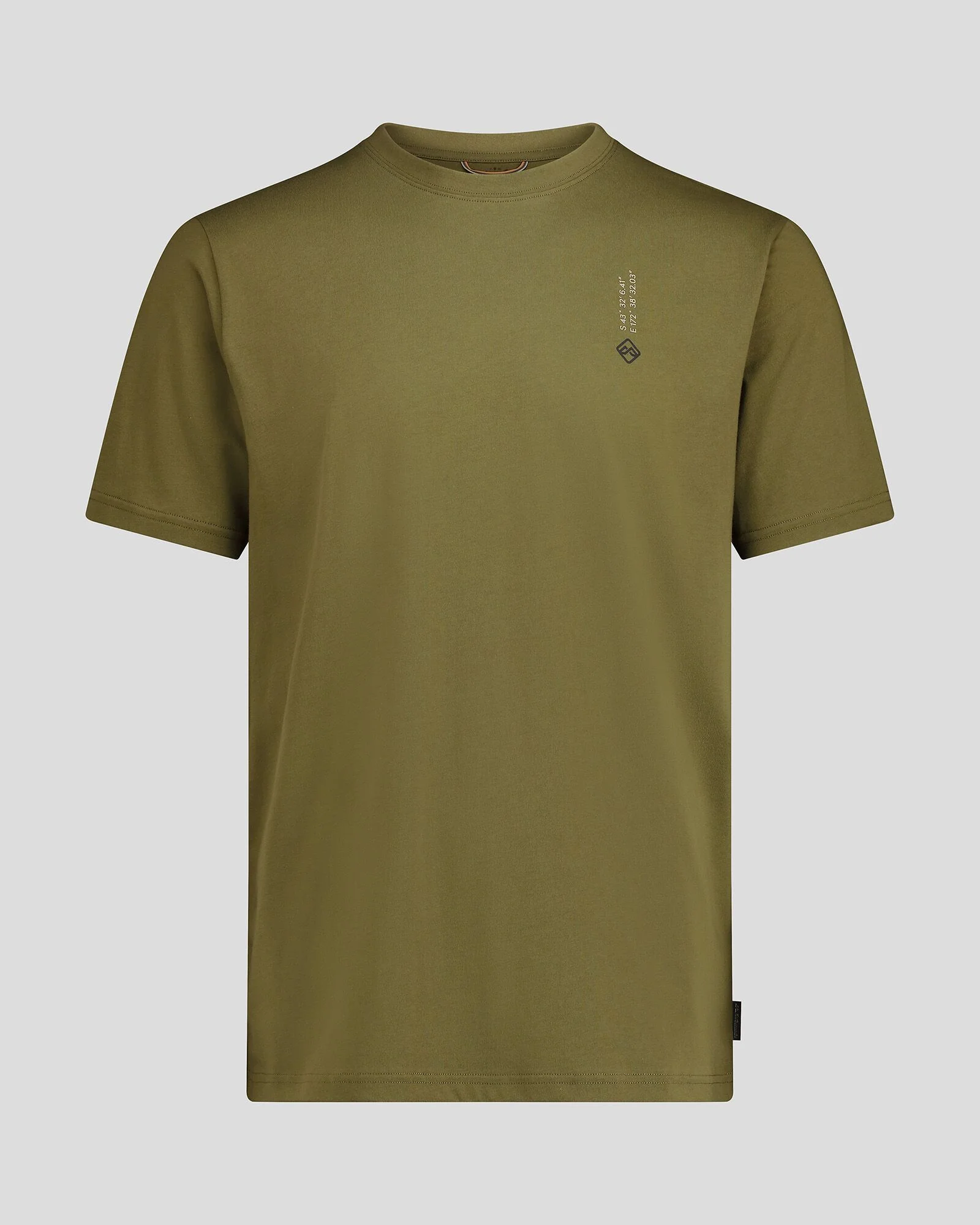 Men's Ride the River Organic Cotton T-shirt - Dark Fern - Image 3