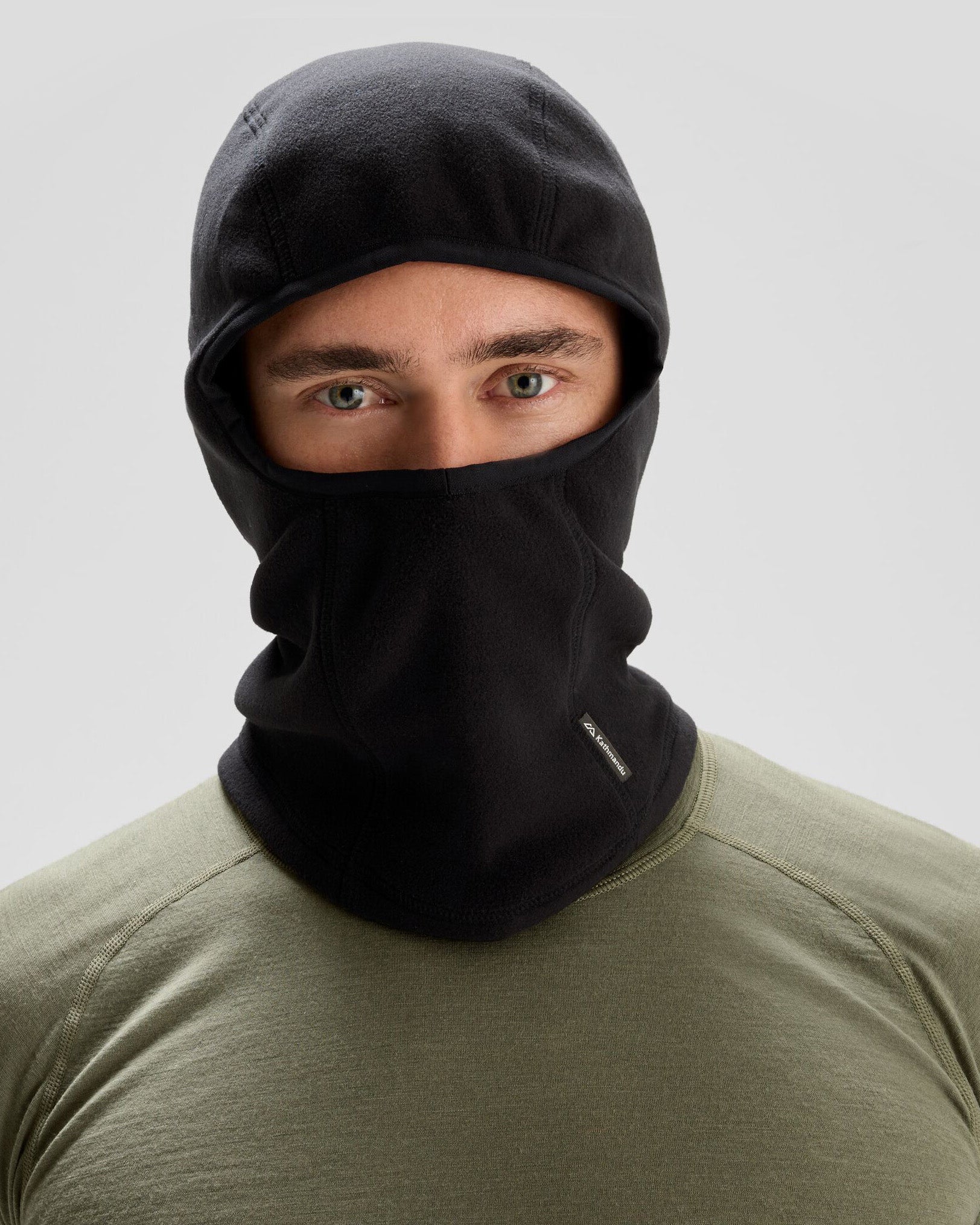 Ridge 100 PrimaLoft® Bio  Fleece Balaclava - Black - Image 2