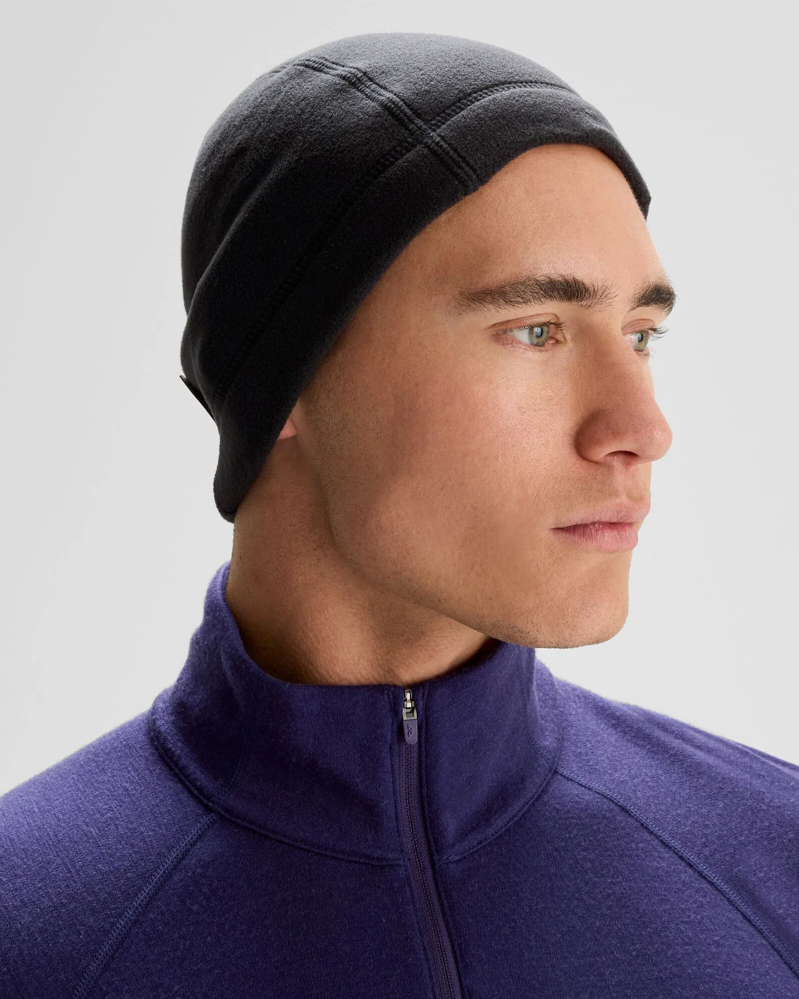 Ridge 100 PrimaLoft® Bio  Fleece Beanie - Black - Image 3
