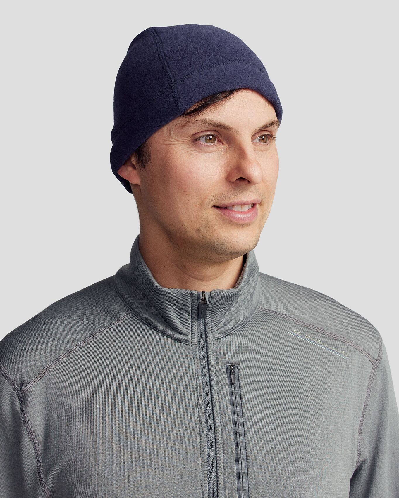 Ridge 100 Primaloft Fleece Beanie - Pure Navy - Image 2