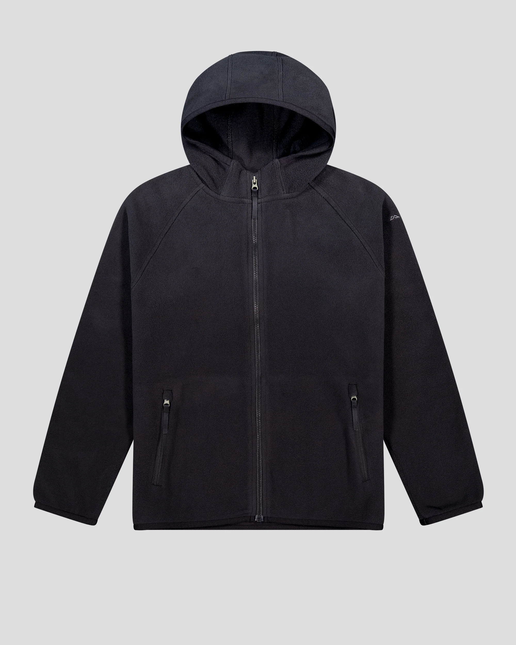 Kids Ridge 100 Primaloft Hooded Jacket - Black - Image 3