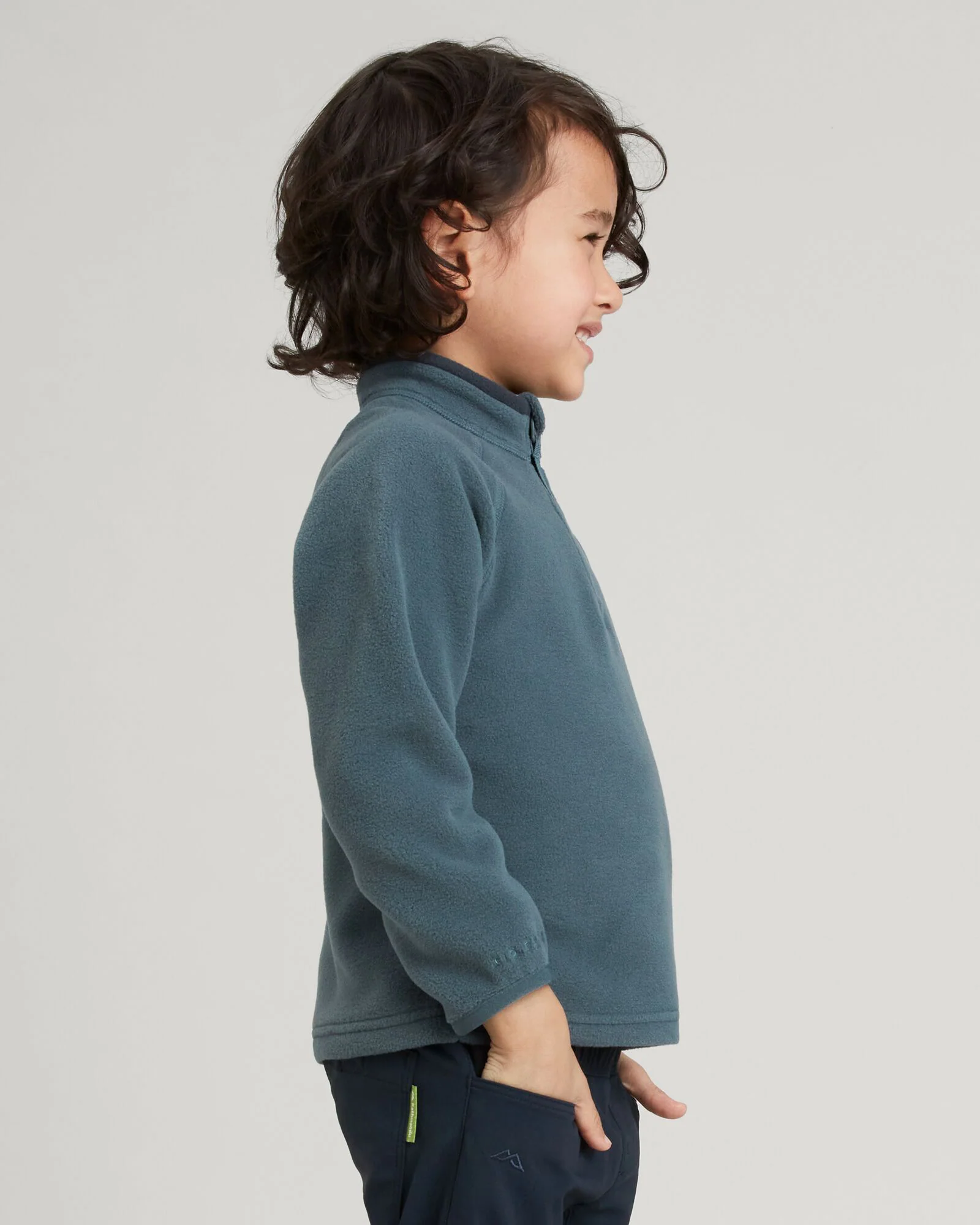 Kids' Ridge 100 PrimaLoft Bio Pullover - Light Night - Image 3