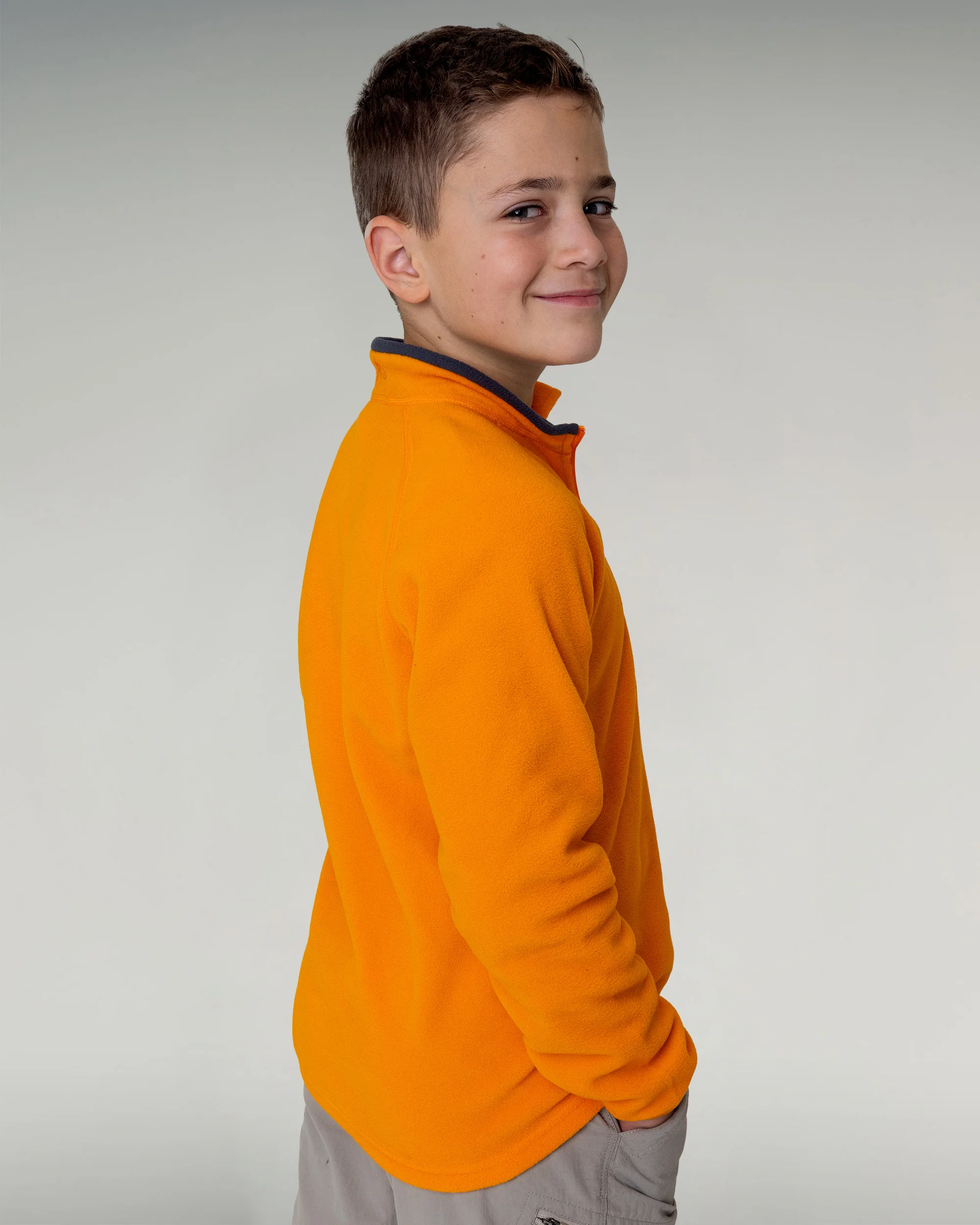 Kids' Ridge 100 Primaloft Pullover - Magma - Image 4