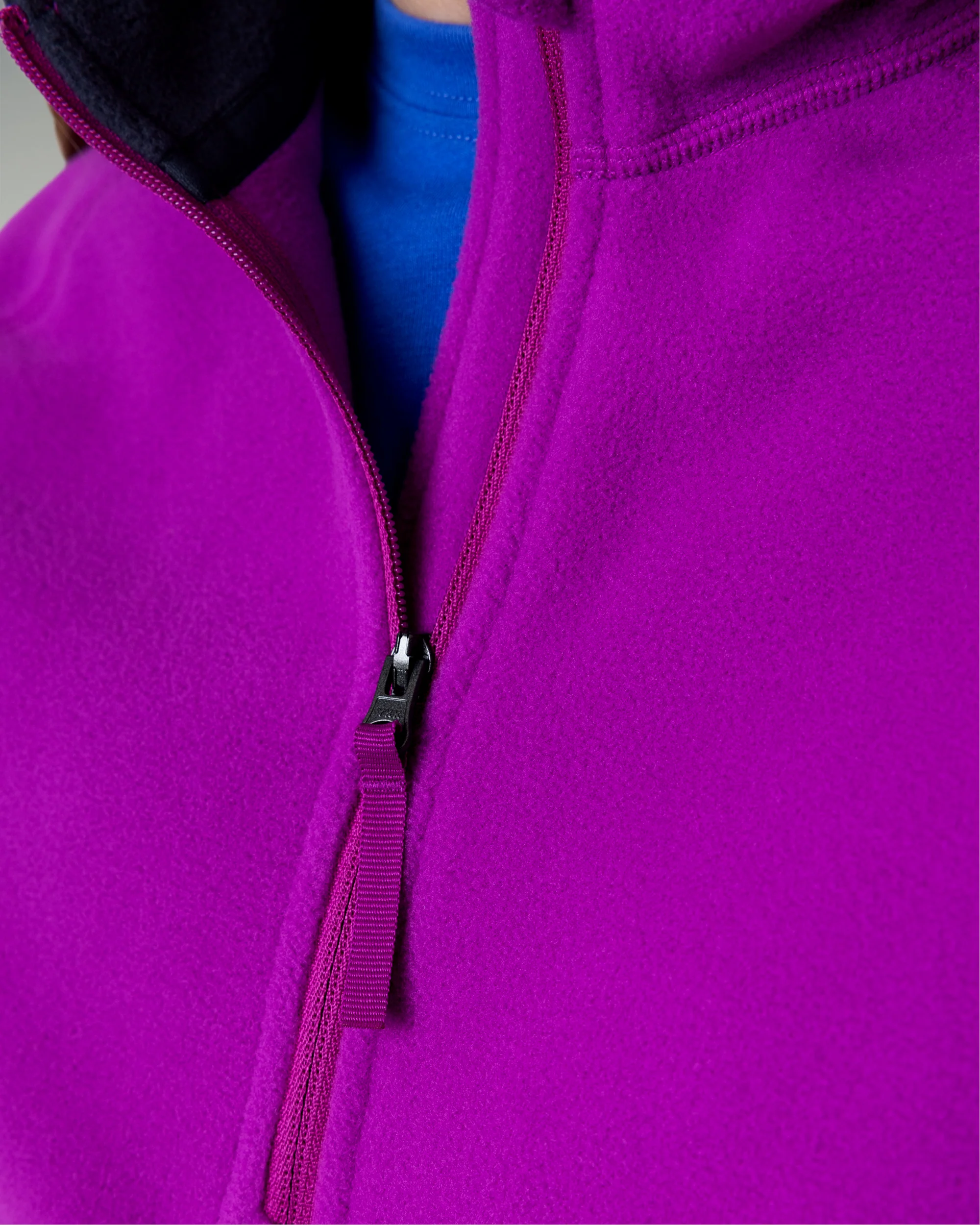 Kids' Ridge 100 Primaloft Pullover - Vivid Purple - Image 5