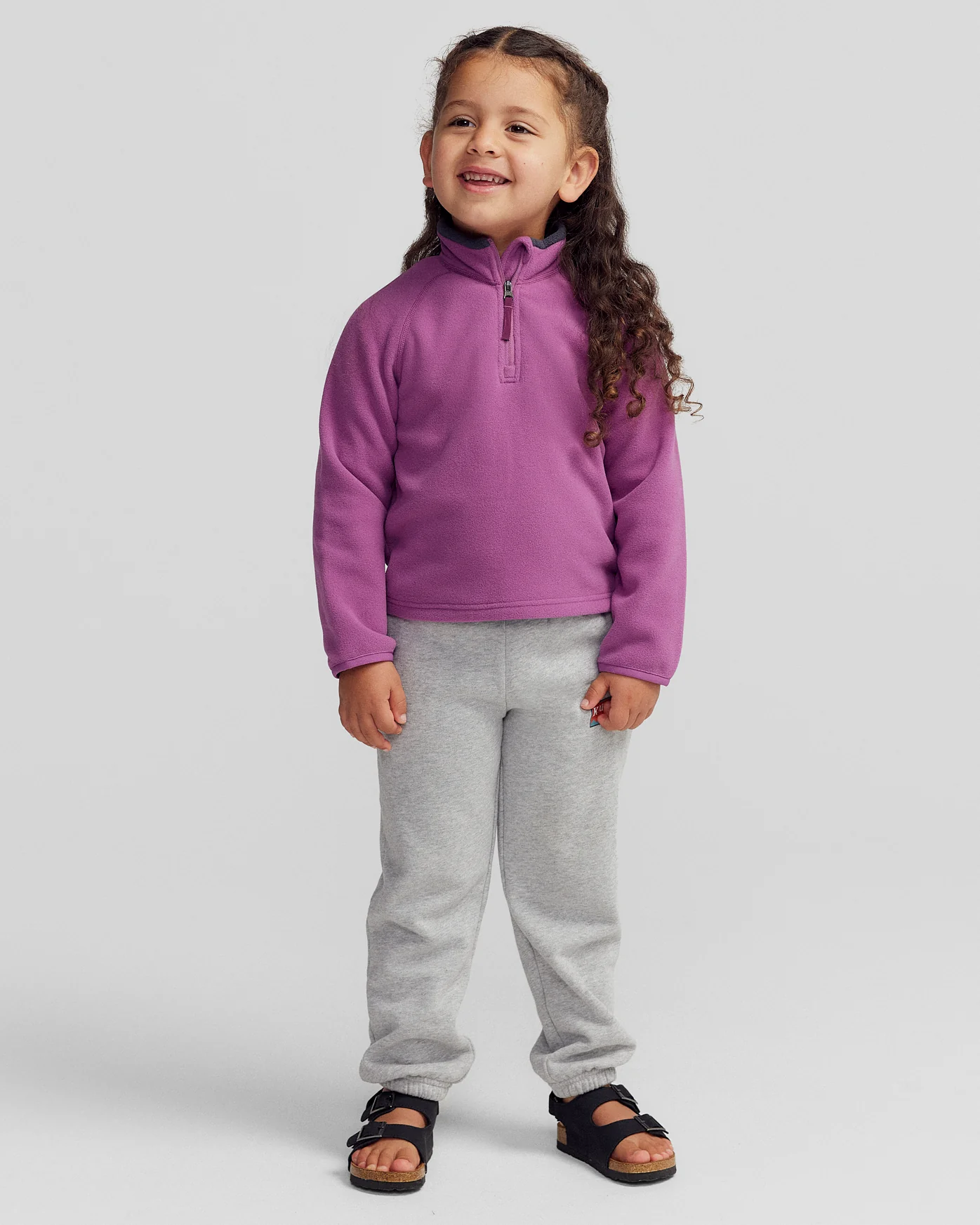 Kids' Ridge 100 PrimaLoft Bio Pullover - Washed Berry - Image 2
