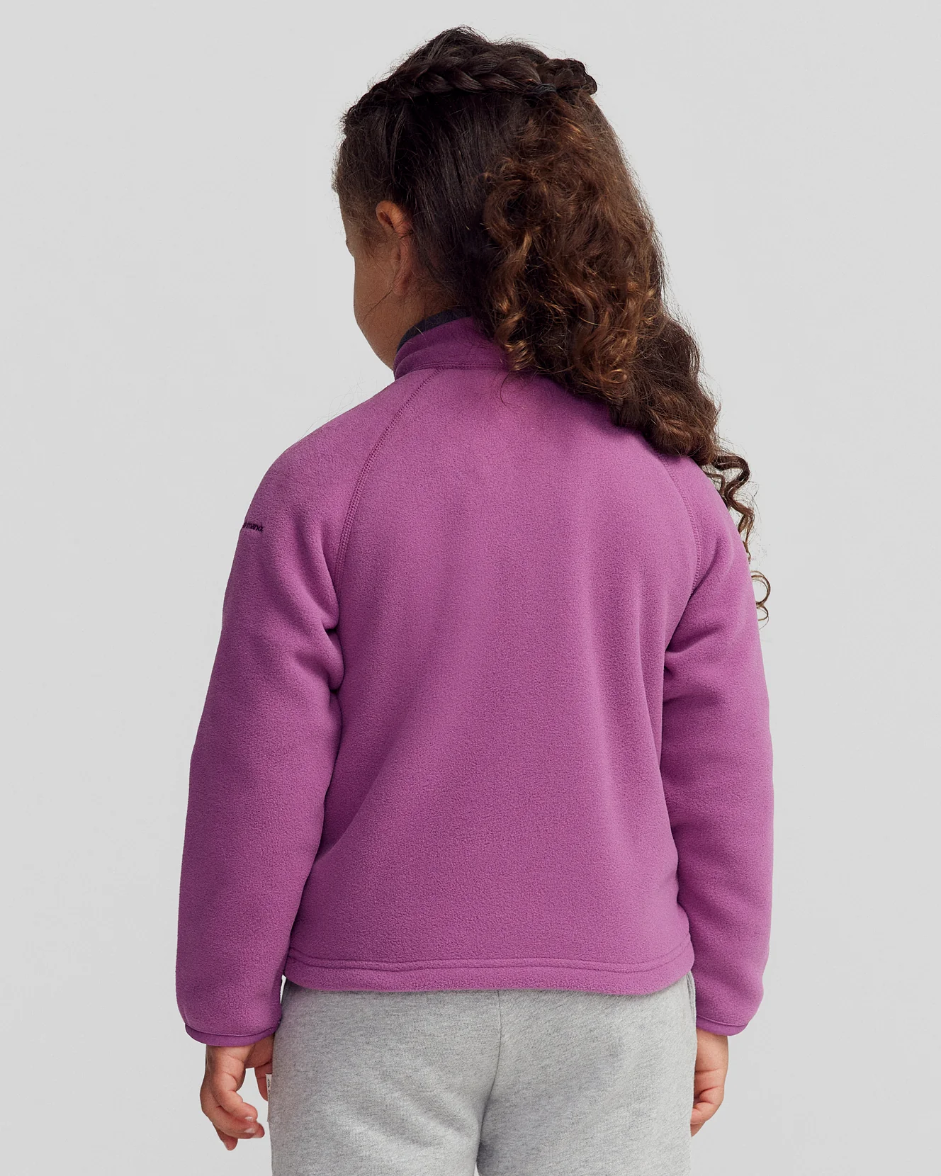 Kids' Ridge 100 PrimaLoft Bio Pullover - Washed Berry - Image 4