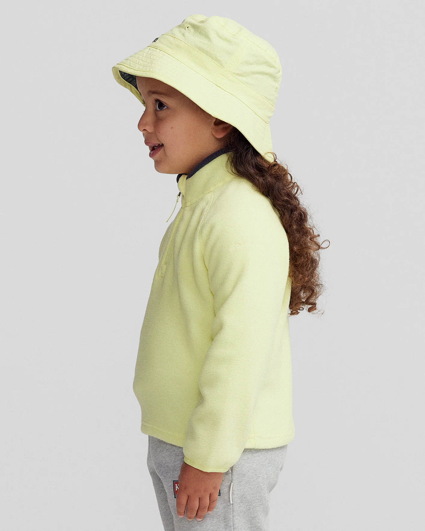 Ridge 100 Primaloft Kids Pullover - Zing - Image 3