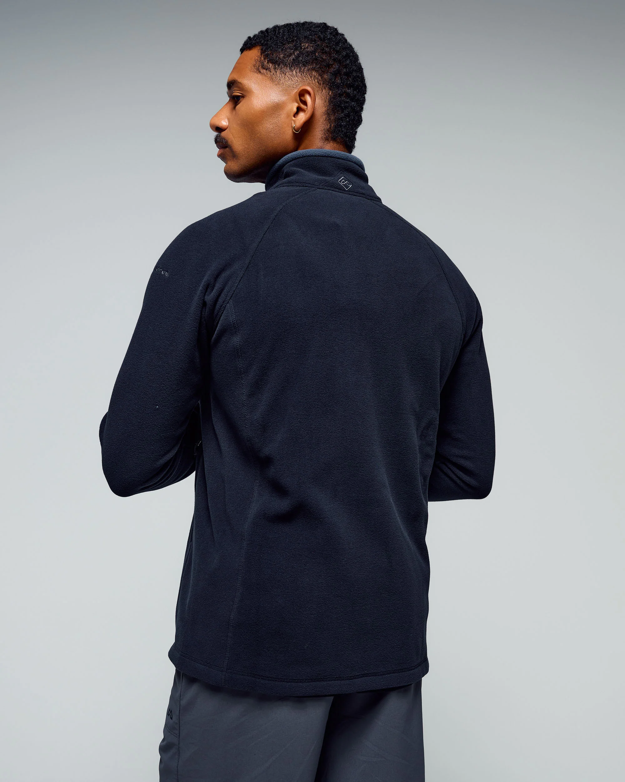 Men's Ridge 100 PrimaLoft Bio Fleece Jacket - Black - Image 3