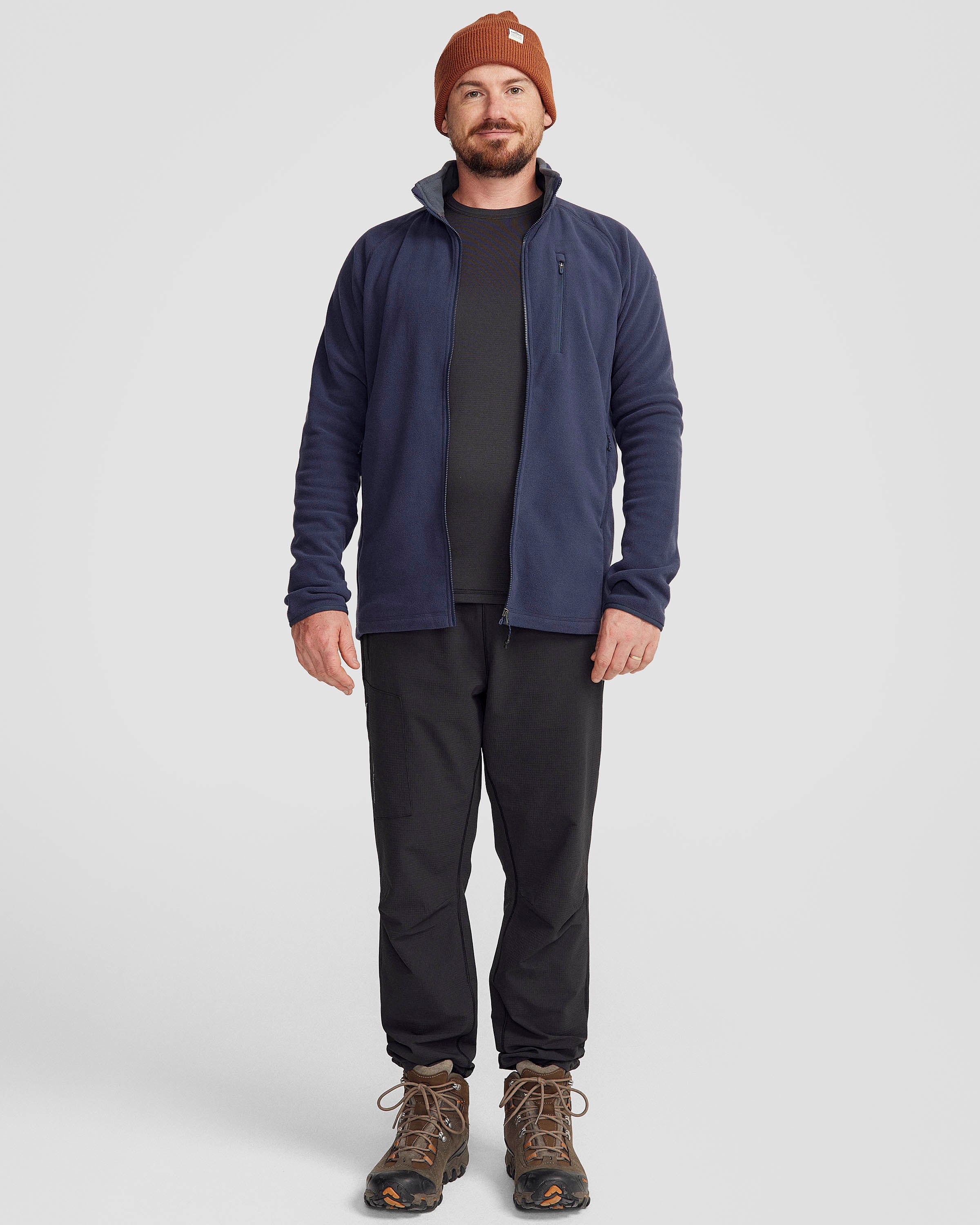Men's Ridge 100 PrimaLoft Bio Fleece Jacket - Pure Navy - Image 2