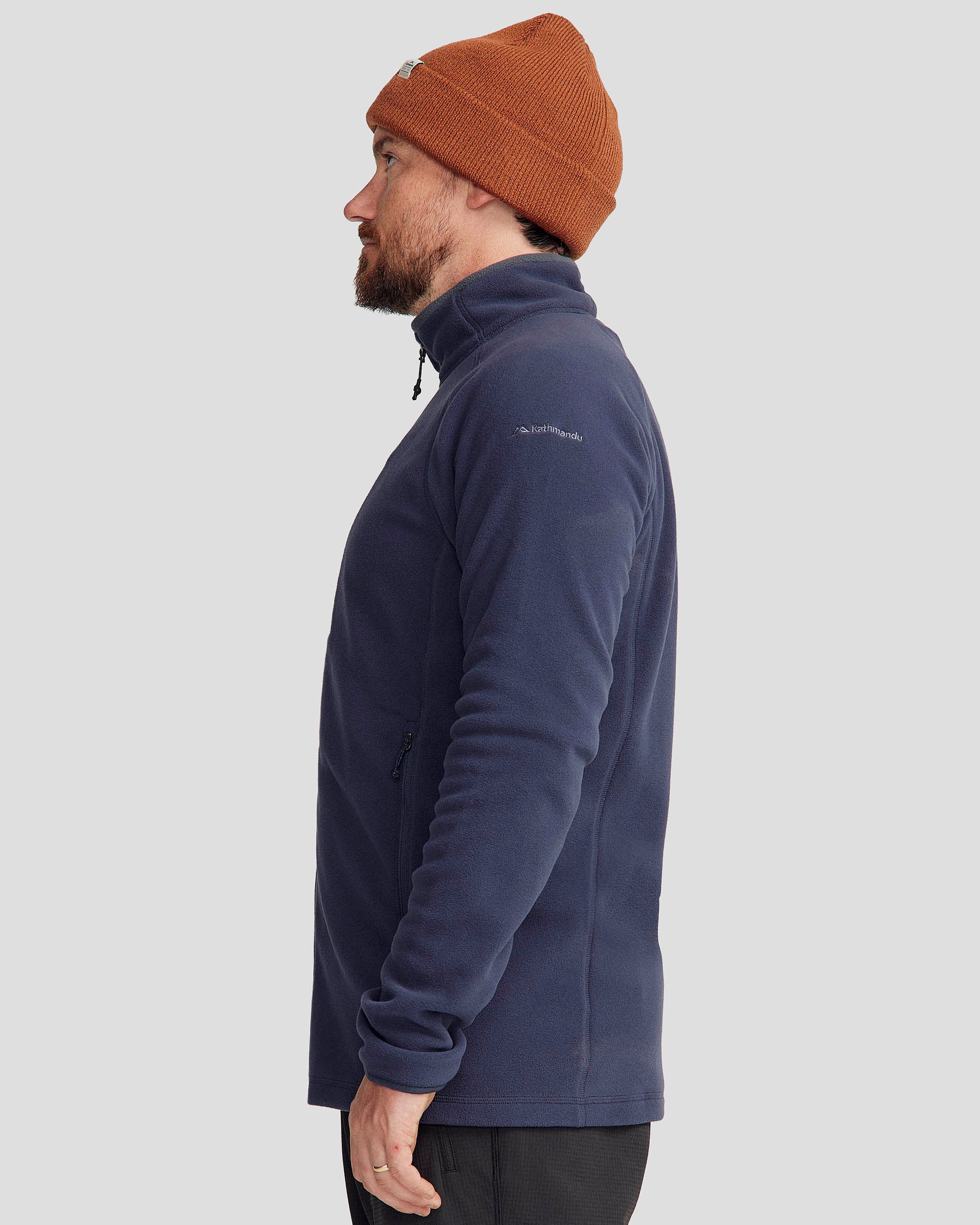 Men's Ridge 100 PrimaLoft Bio Fleece Jacket - Pure Navy - Image 3