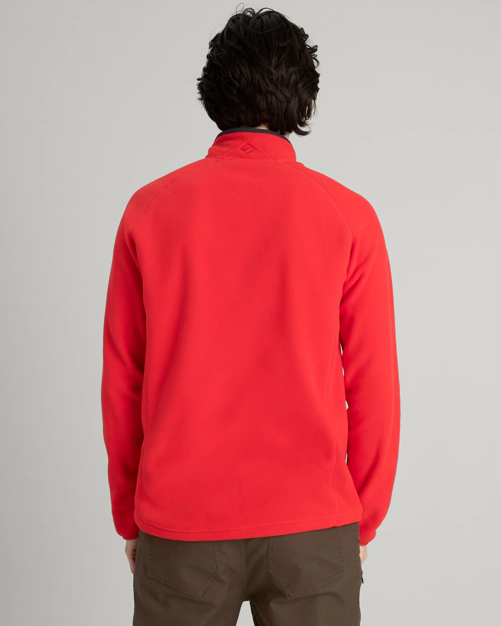 Men's Ridge 100 PrimaLoft Bio Pullover - Alpine Red - Image 4