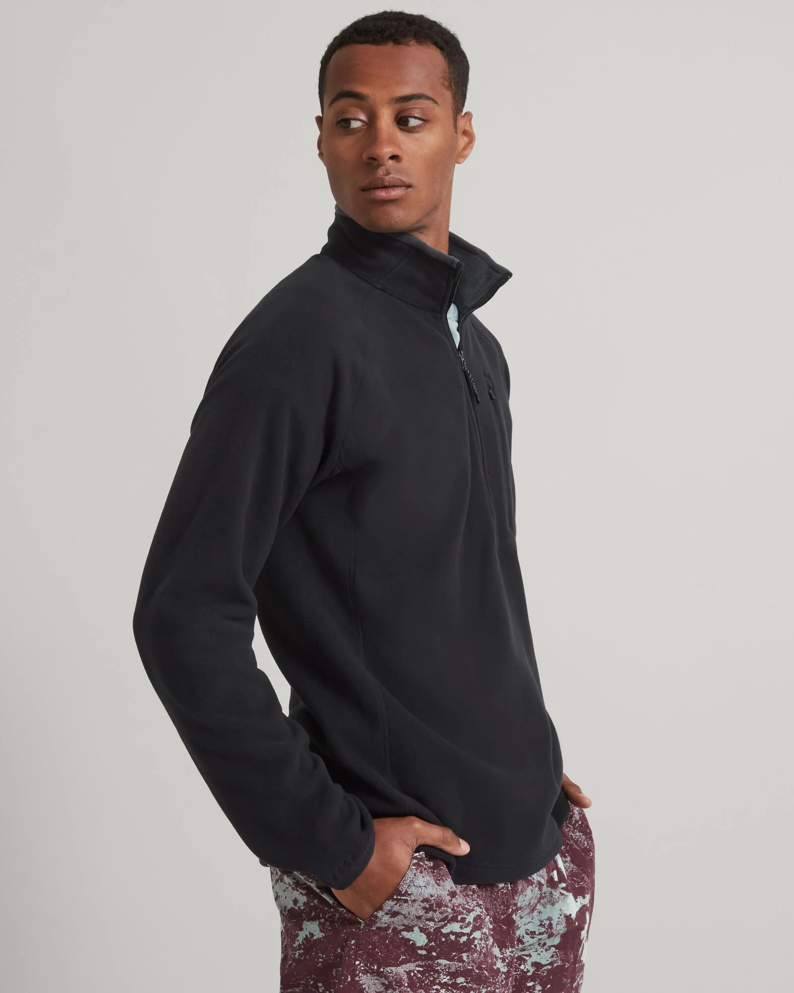 Men's Ridge 100 PrimaLoft Bio Pullover - Black - Image 3