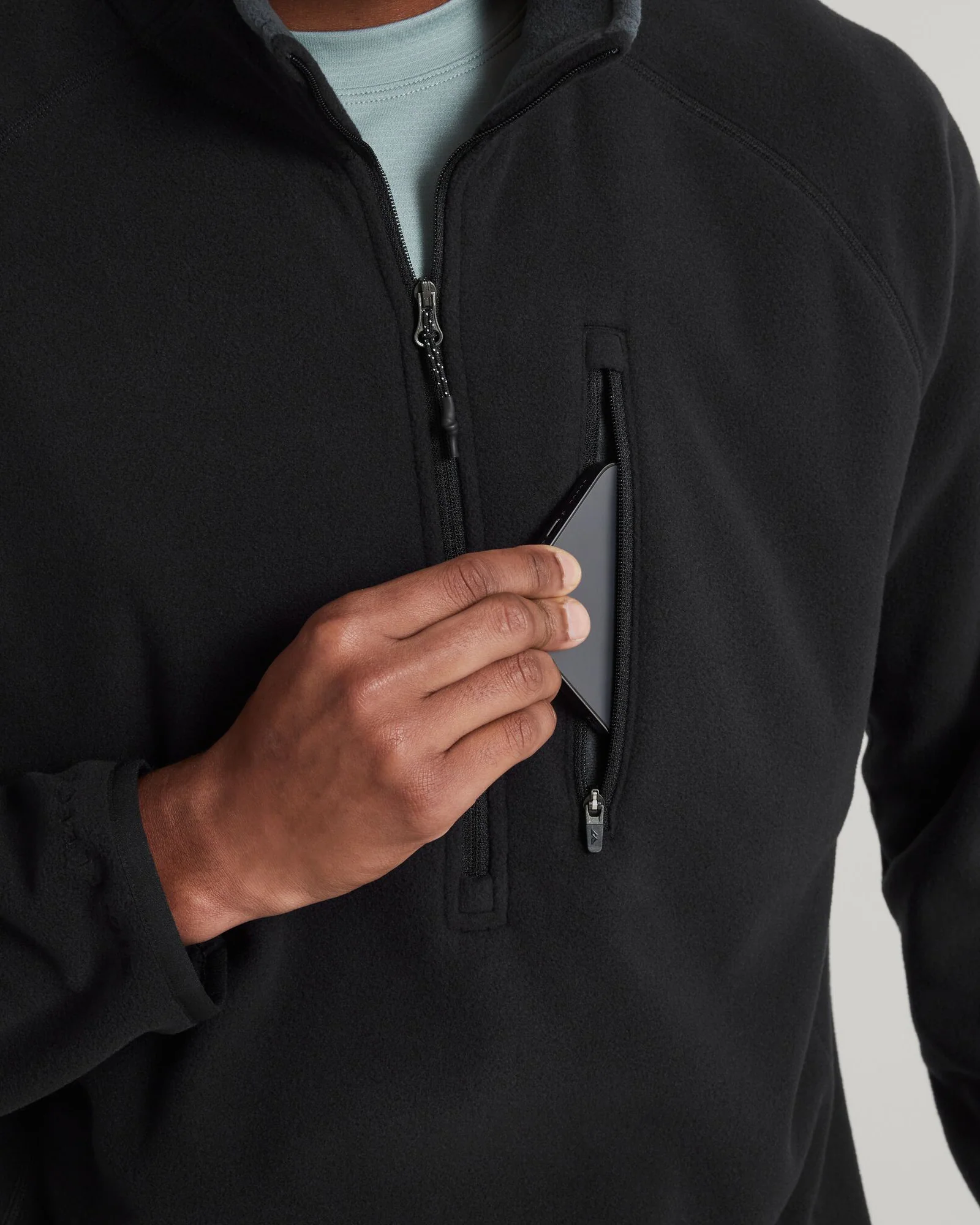 Men's Ridge 100 PrimaLoft Bio Pullover - Black - Image 5