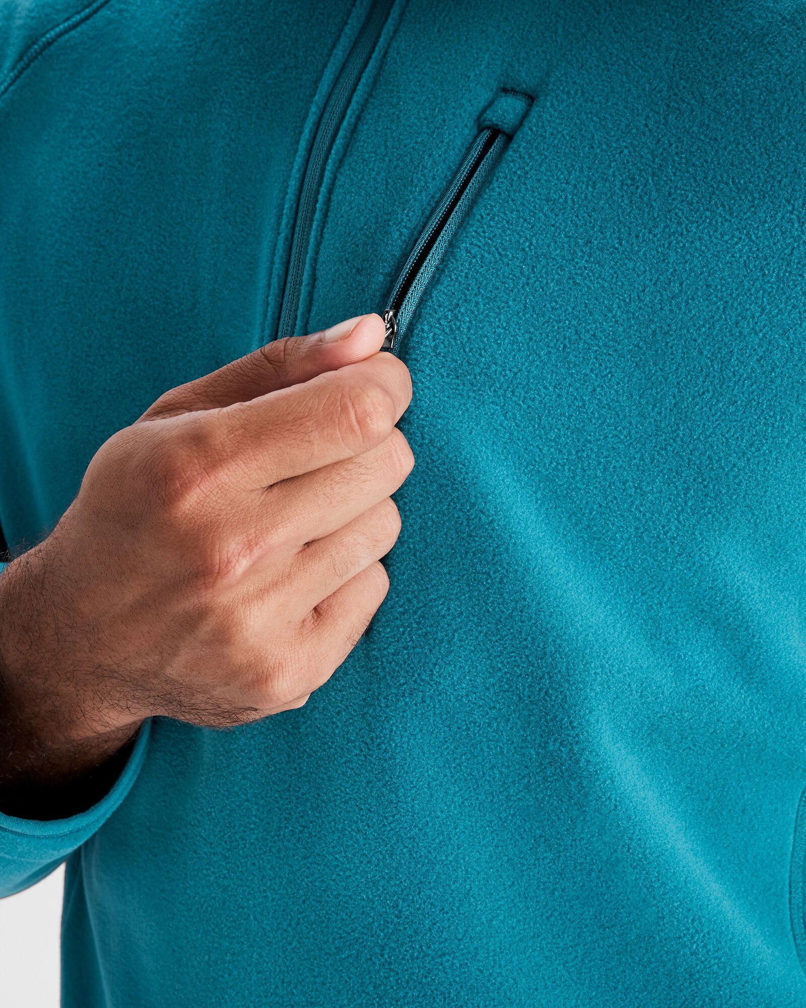 Men's Ridge 100 PrimaLoft Bio Pullover - Dark Eddy - Image 4