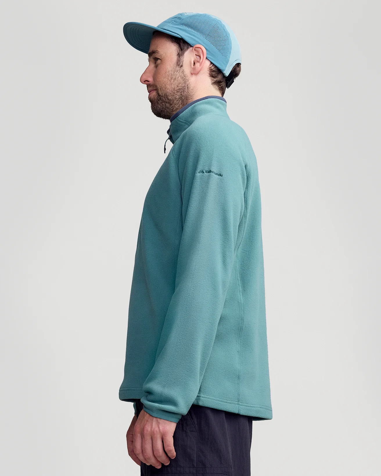 Ridge 100 Primaloft Mns Pullover - Light Forest - Image 3