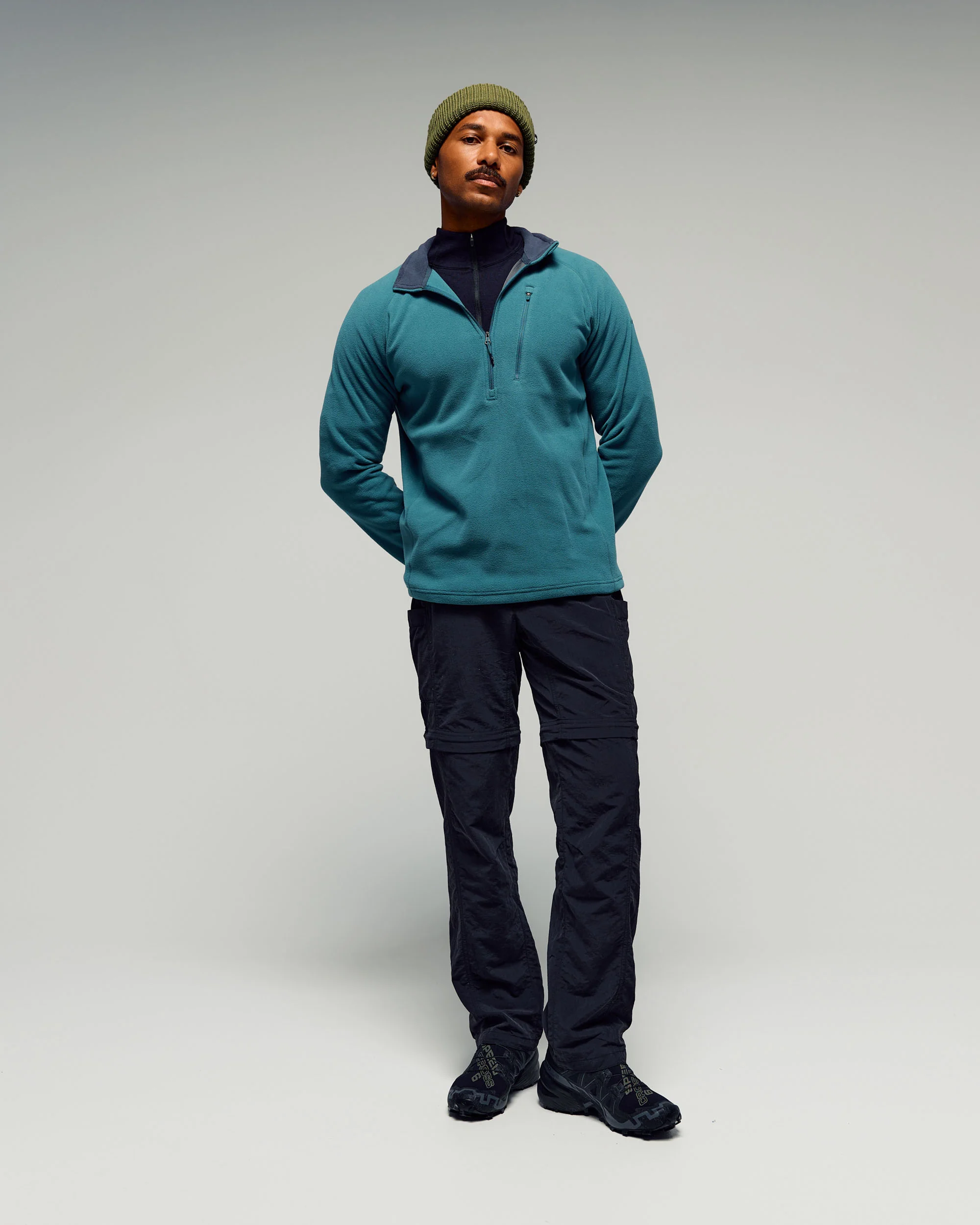 Men's Ridge 100 Primaloft Pullover - Ocean - Image 2