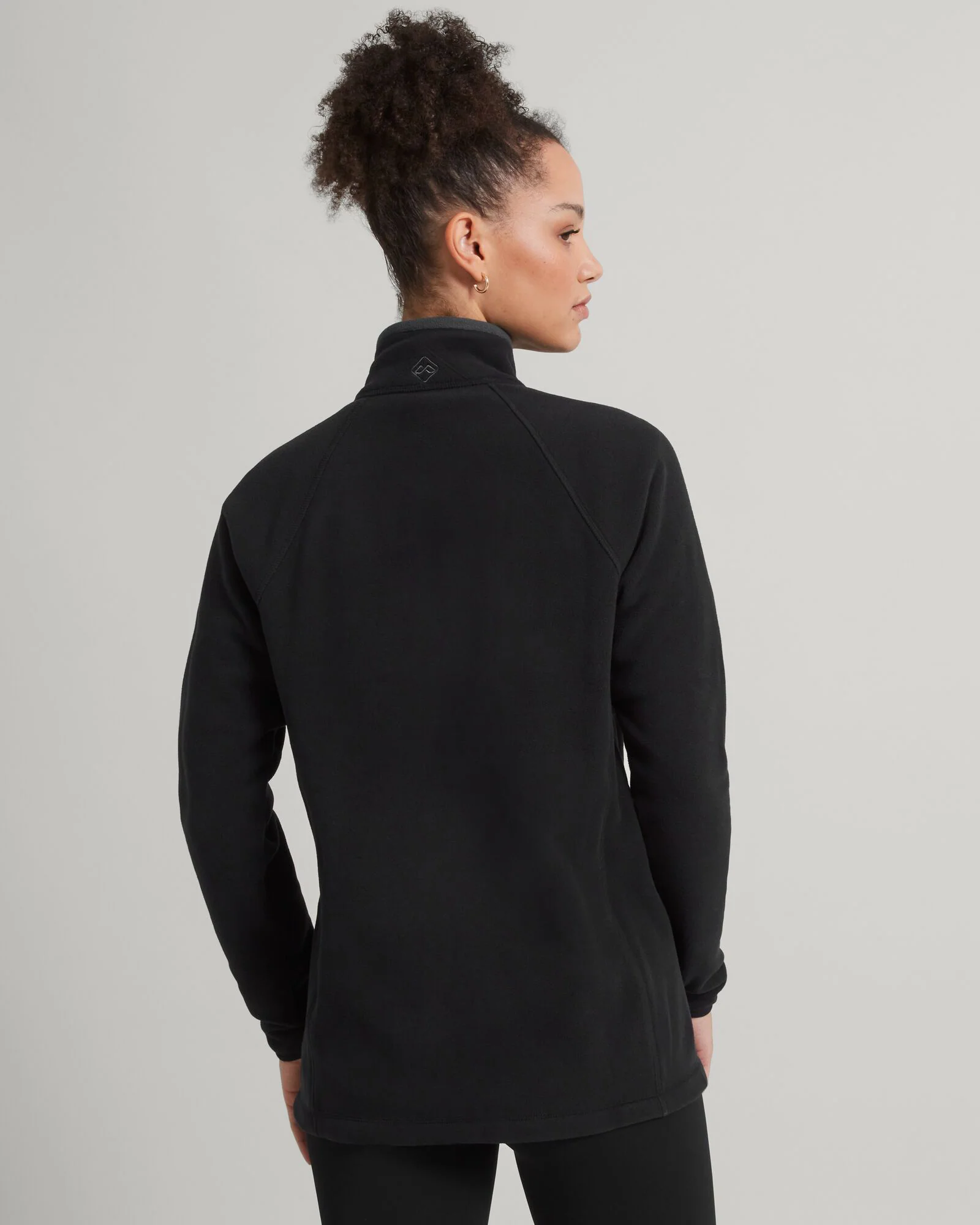 Women's Ridge 100 PrimaLoft Bio Fleece Jacket - Black - Image 4