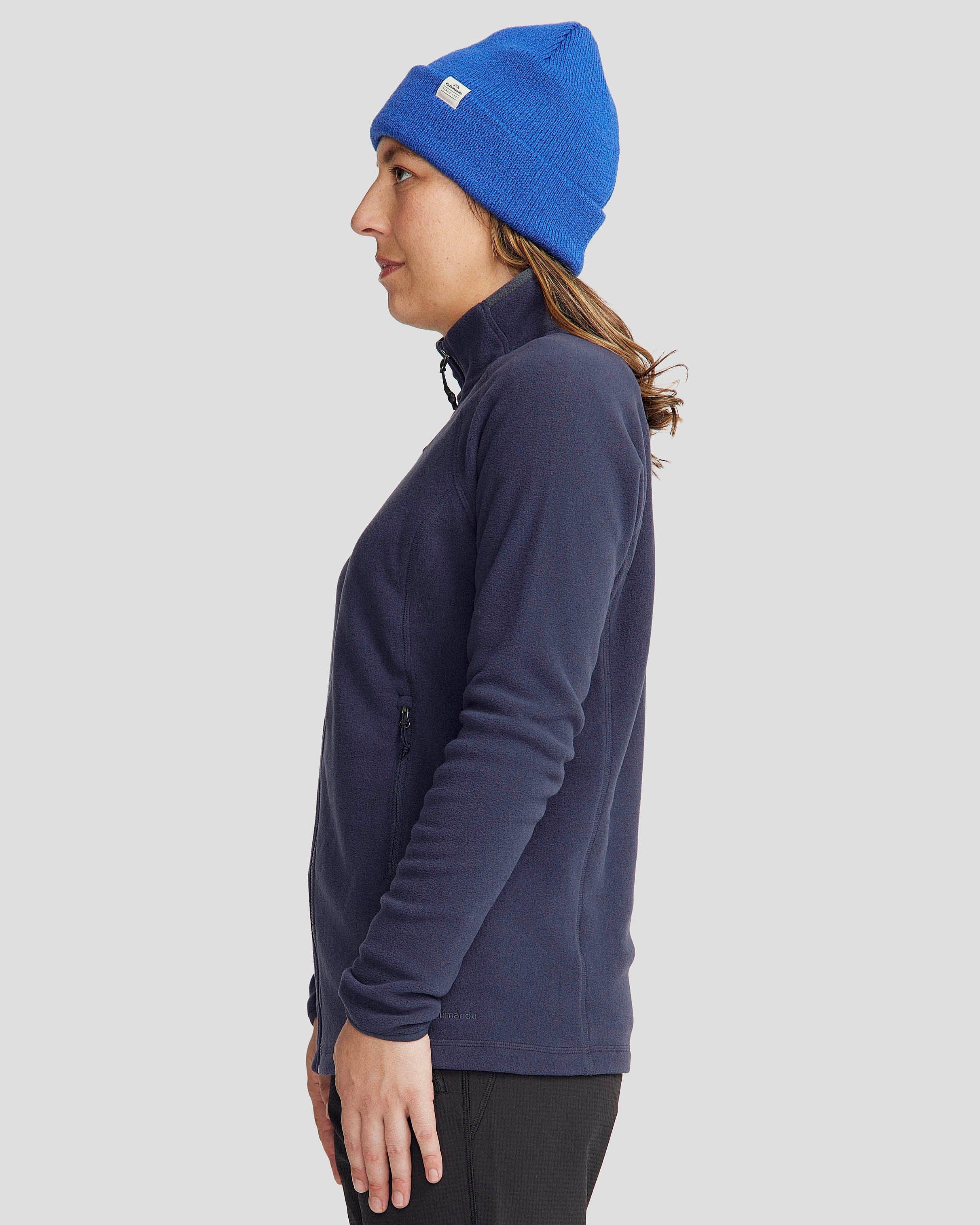 Women's Ridge 100 PrimaLoft Bio Fleece Jacket - Pure Navy - Image 4