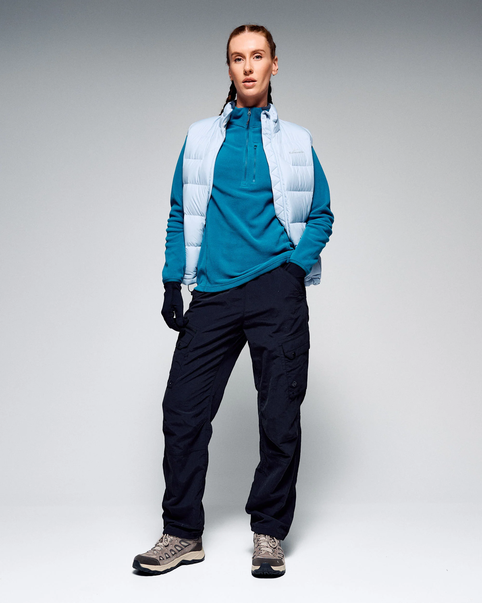 Women's Ridge 100 Primaloft Pullover - Lagoon - Image 2