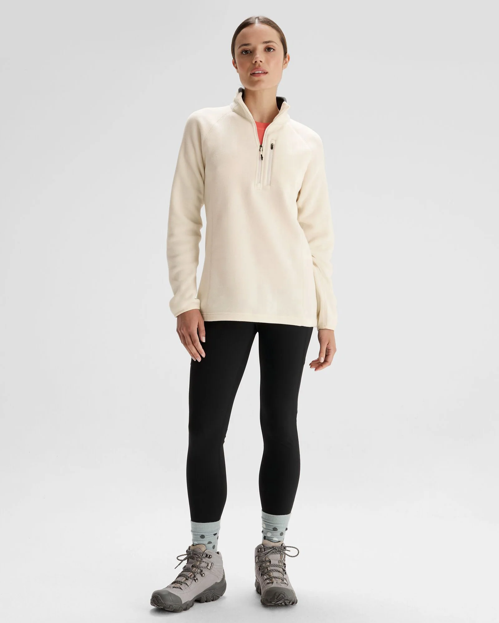Women's Ridge 100 PrimaLoft Bio Pullover - Natural - Image 3
