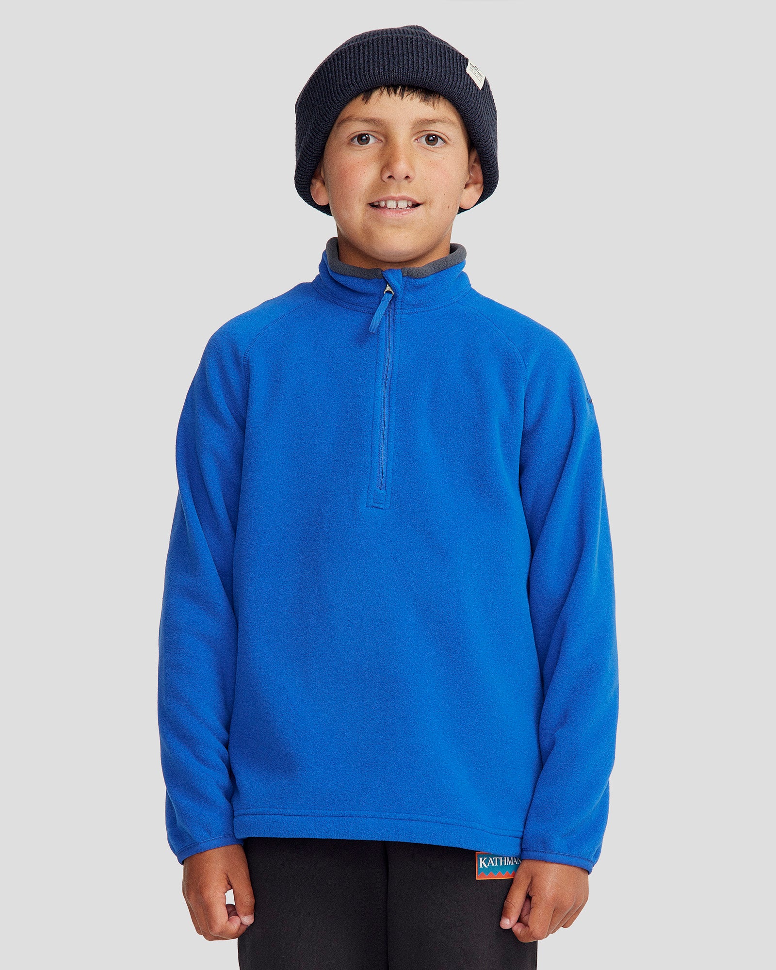 Youth Ridge 100 PrimaLoft Bio Pullover - Peak Blue