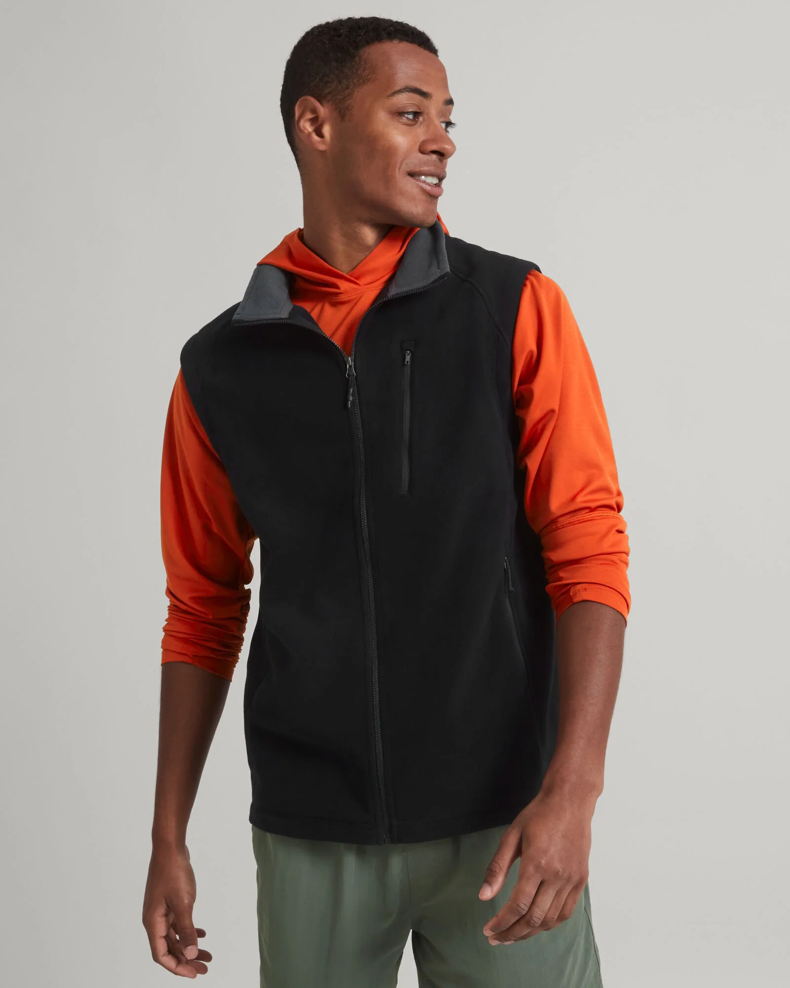 Men's Ridge 200 PrimaLoft Bio Vest - Black - Image 6