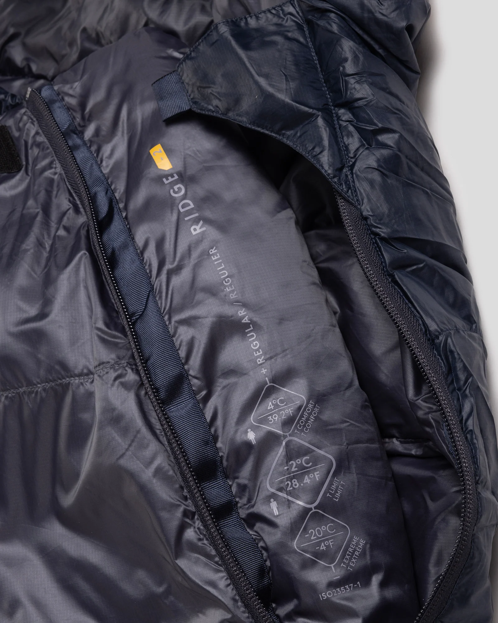 Ridge - 2 Sleeping Bag - Regular - Pure Navy/Light Navy - Image 4