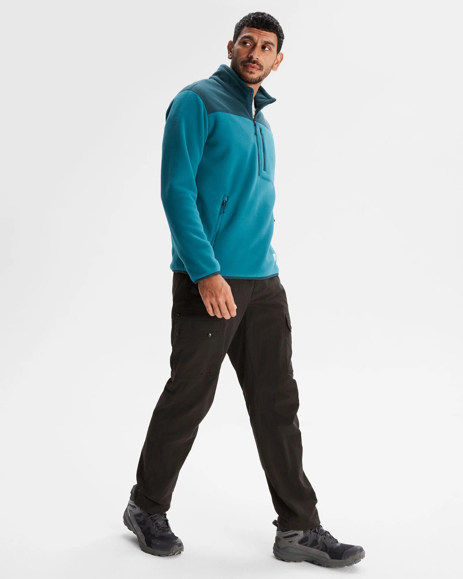 Retro Ridge 200 Men's PrimaLoft Pullover - Eddy/Deep Lagoon - Image 2