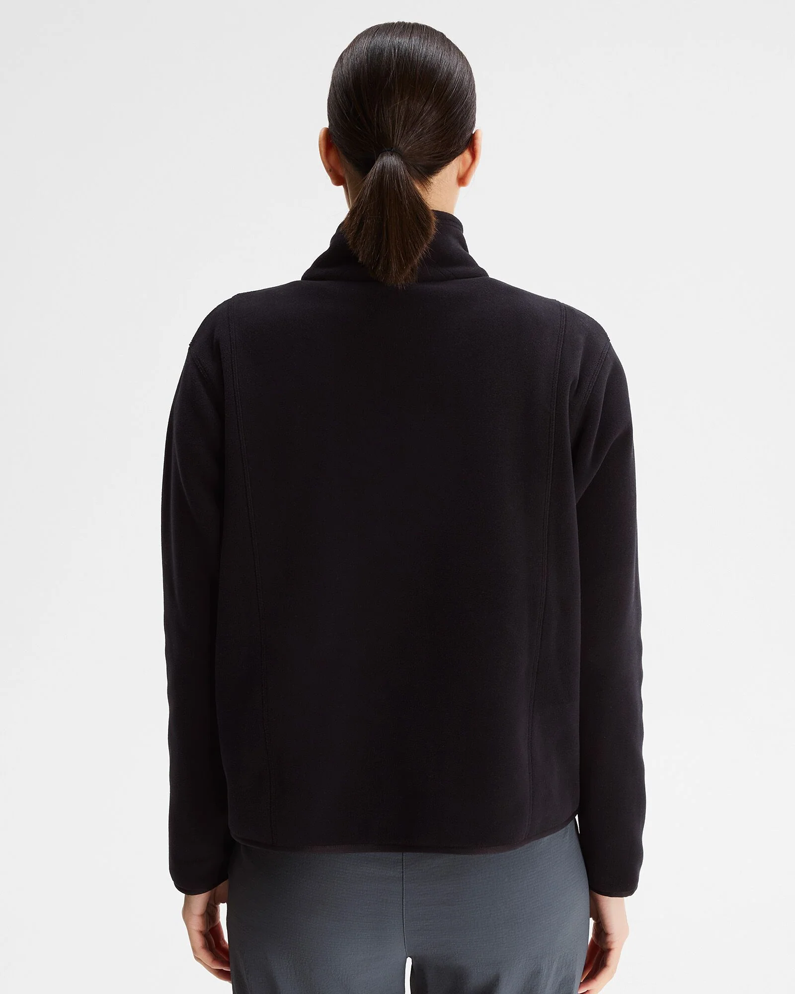 Retro Ridge 200 Women's PrimaLoft Pullover - Black - Image 2