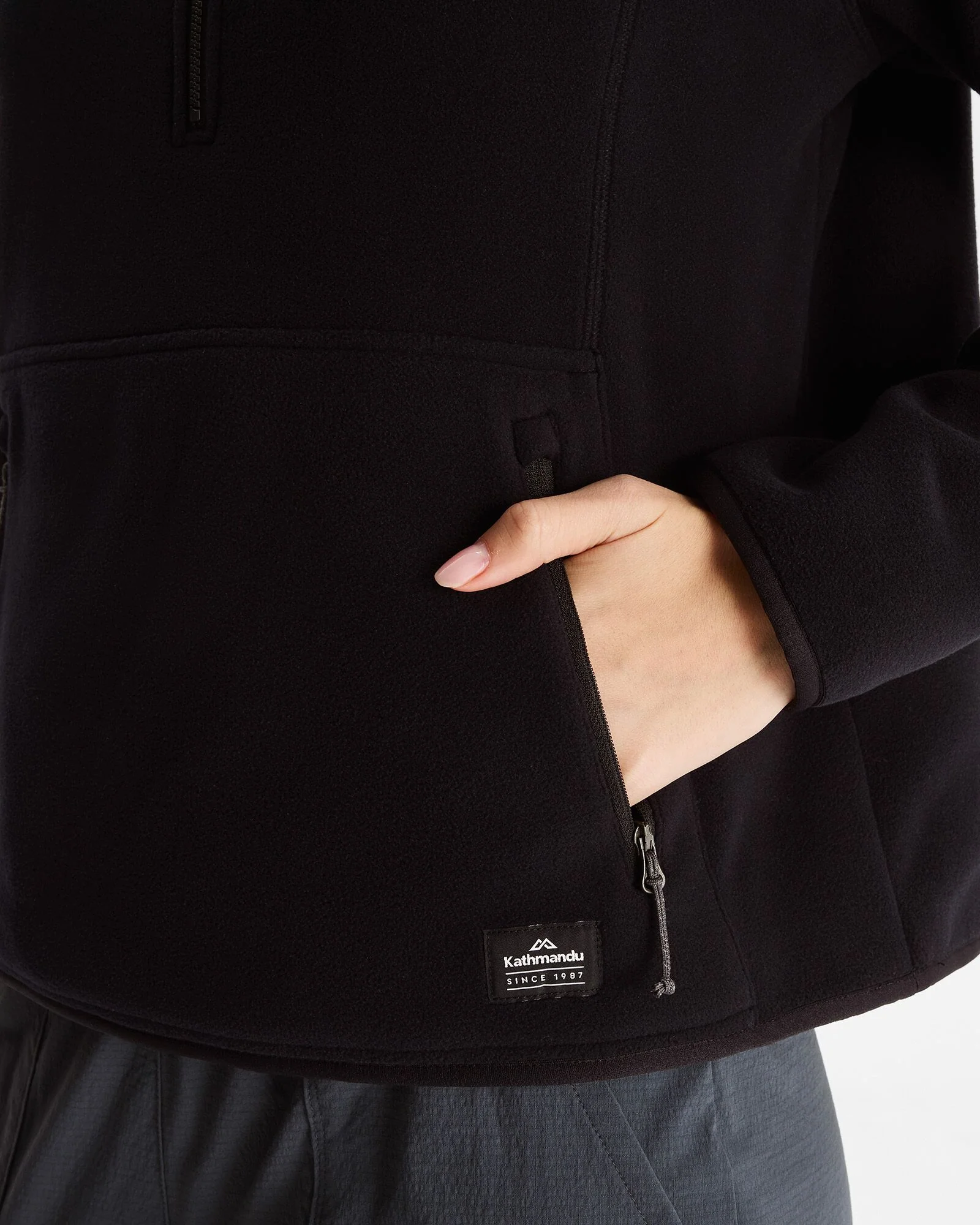 Retro Ridge 200 Women's PrimaLoft Pullover - Black - Image 3