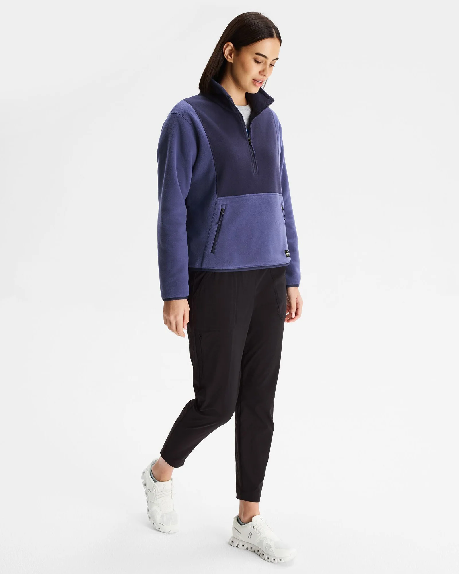 Retro Ridge 200 Women's PrimaLoft Pullover - Dark Horizon/Horizon Line - Image 2
