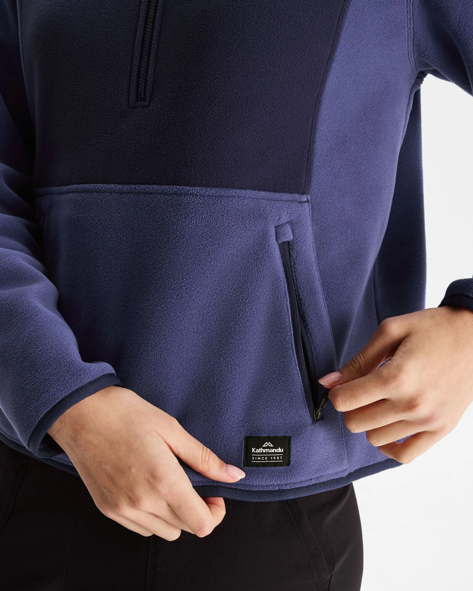 Retro Ridge 200 Women's PrimaLoft Pullover - Dark Horizon/Horizon Line - Image 4