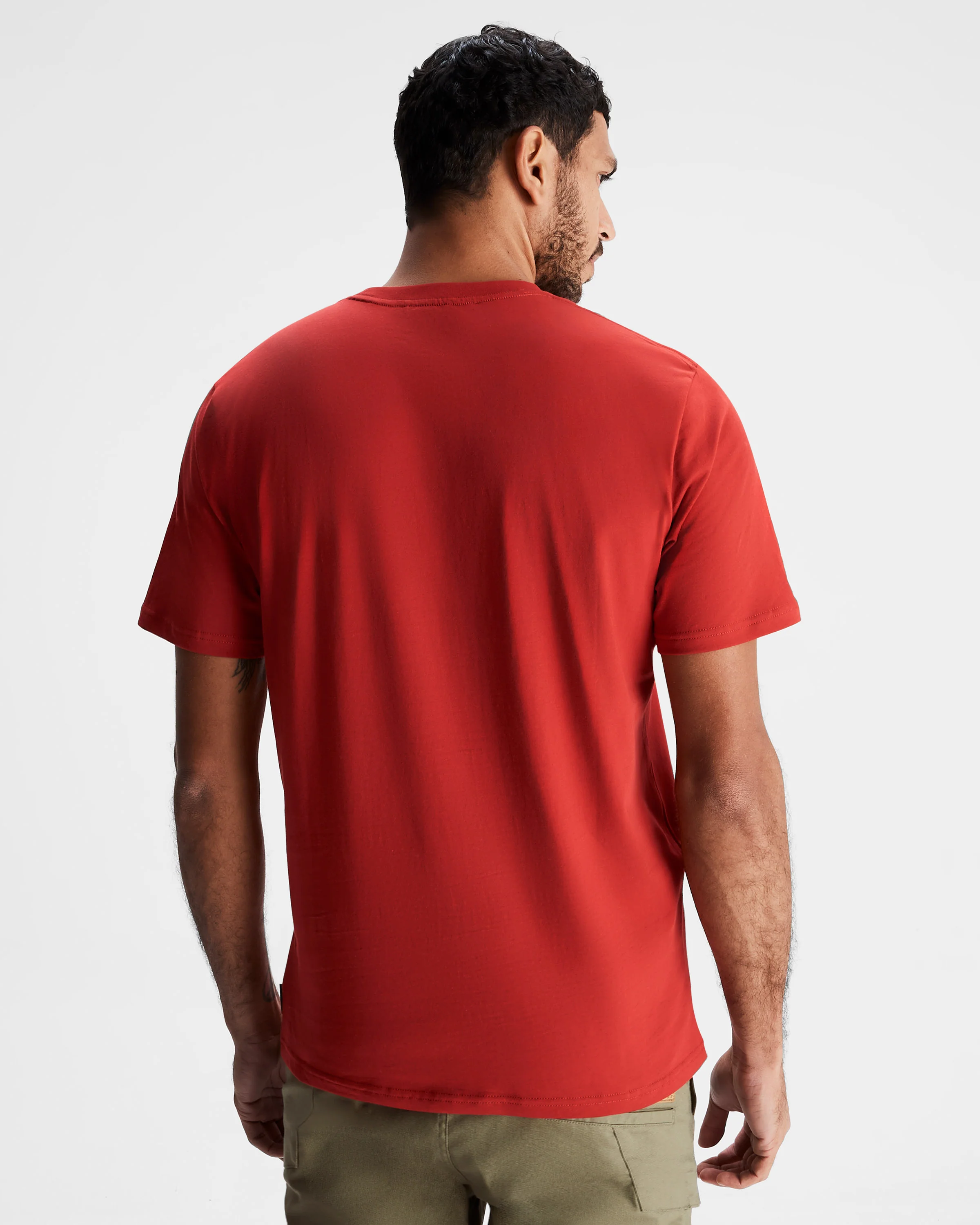 Men's Ridgeline Organic Cotton T-shirt - Spicy Chilli Pepper - Image 3